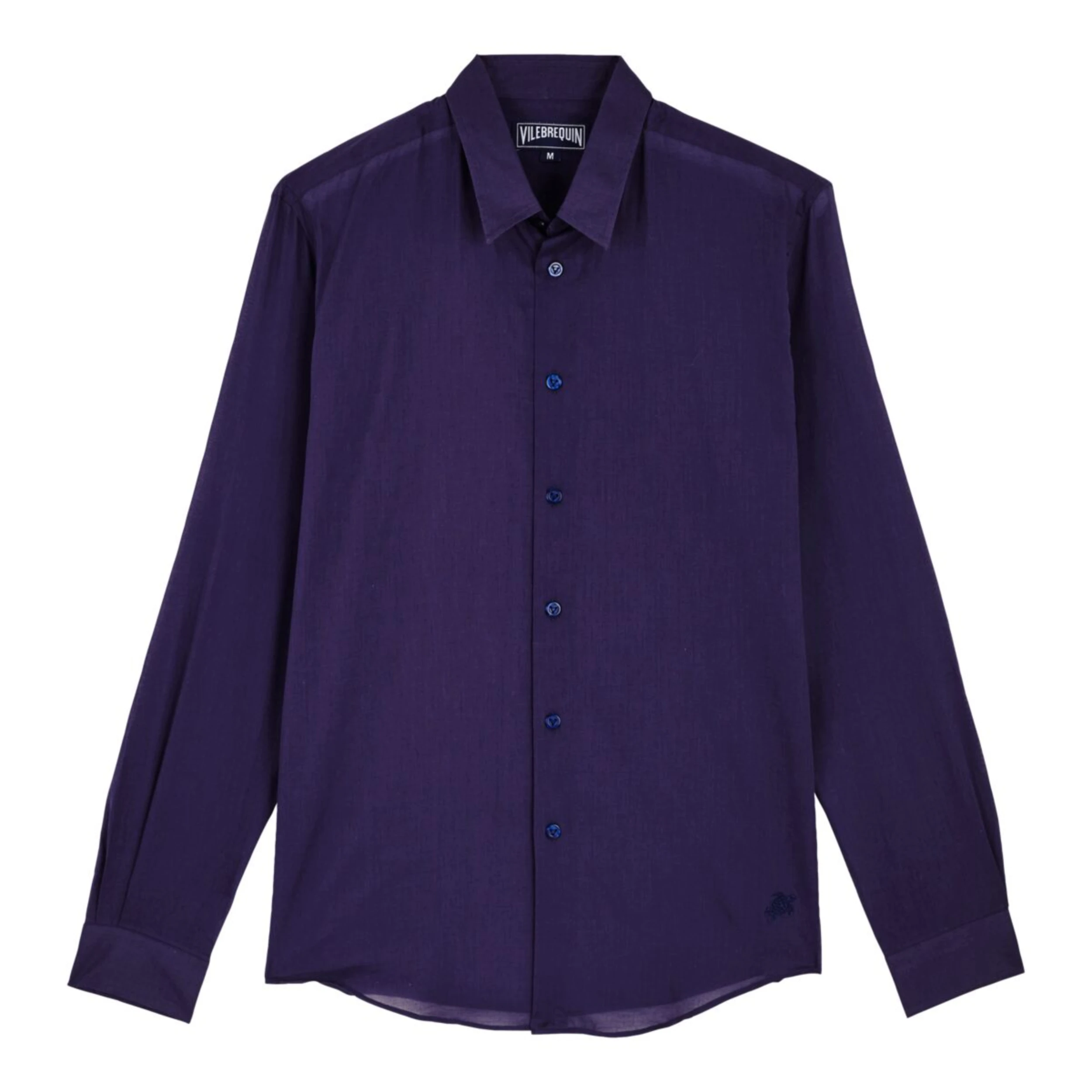 Resim Unisex Caracal Gömlek Lacivert CCAE9V00-397 | Vilebrequin