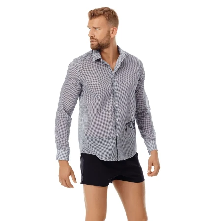 Resim Unisex Caracal Gömlek Beyaz