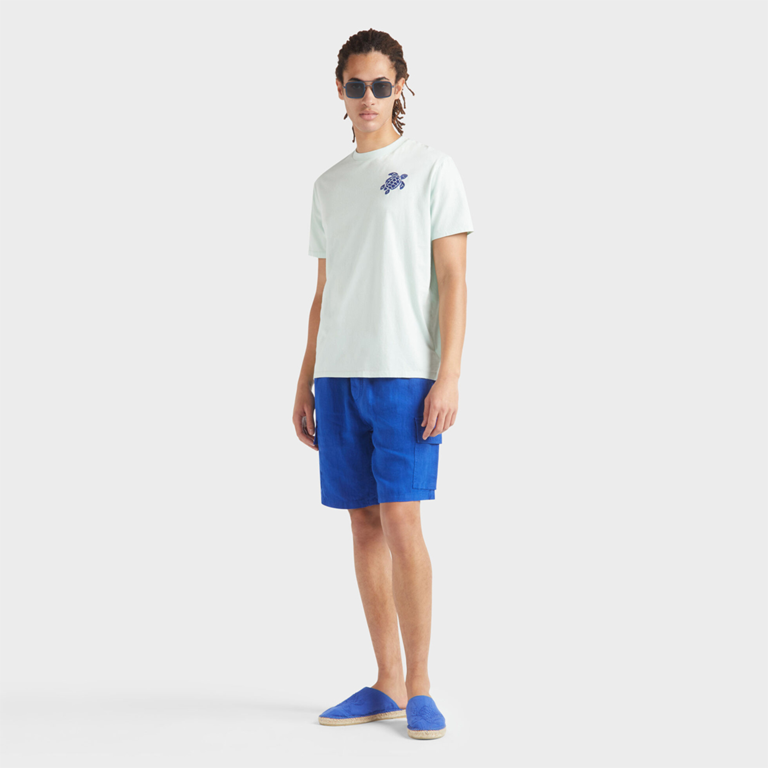 Resim Erkek Baie Keten Bermuda BAIAU101-613 | Vilebrequin