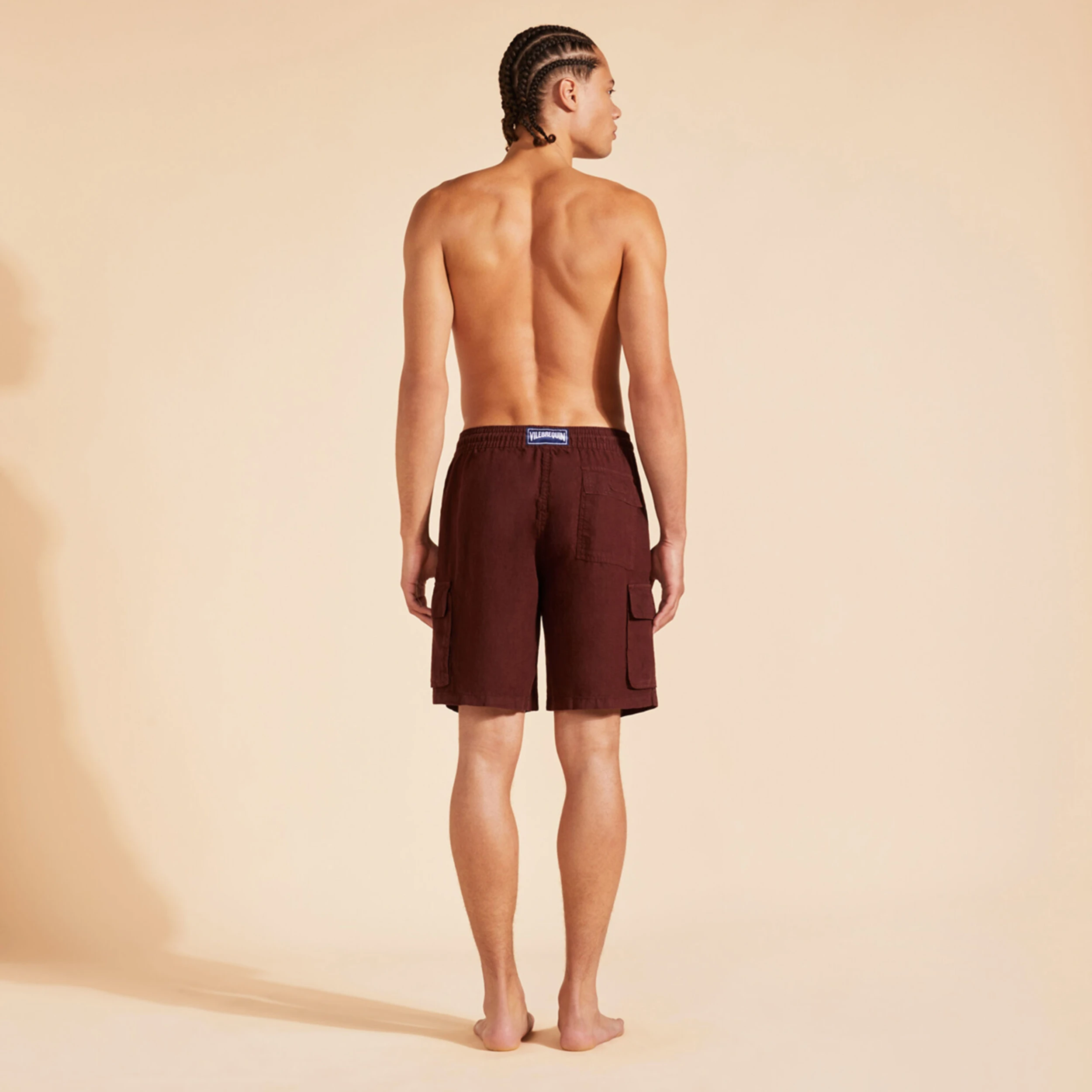 Resim Erkek Baie Keten Bermuda BAIAU101-518 | Vilebrequin