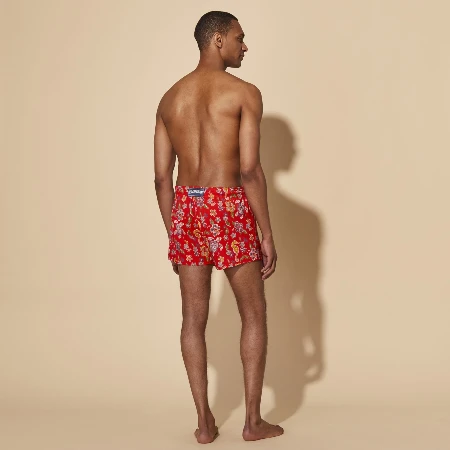 Resim Erkek Manta Mosaique Mayo Kırmızı