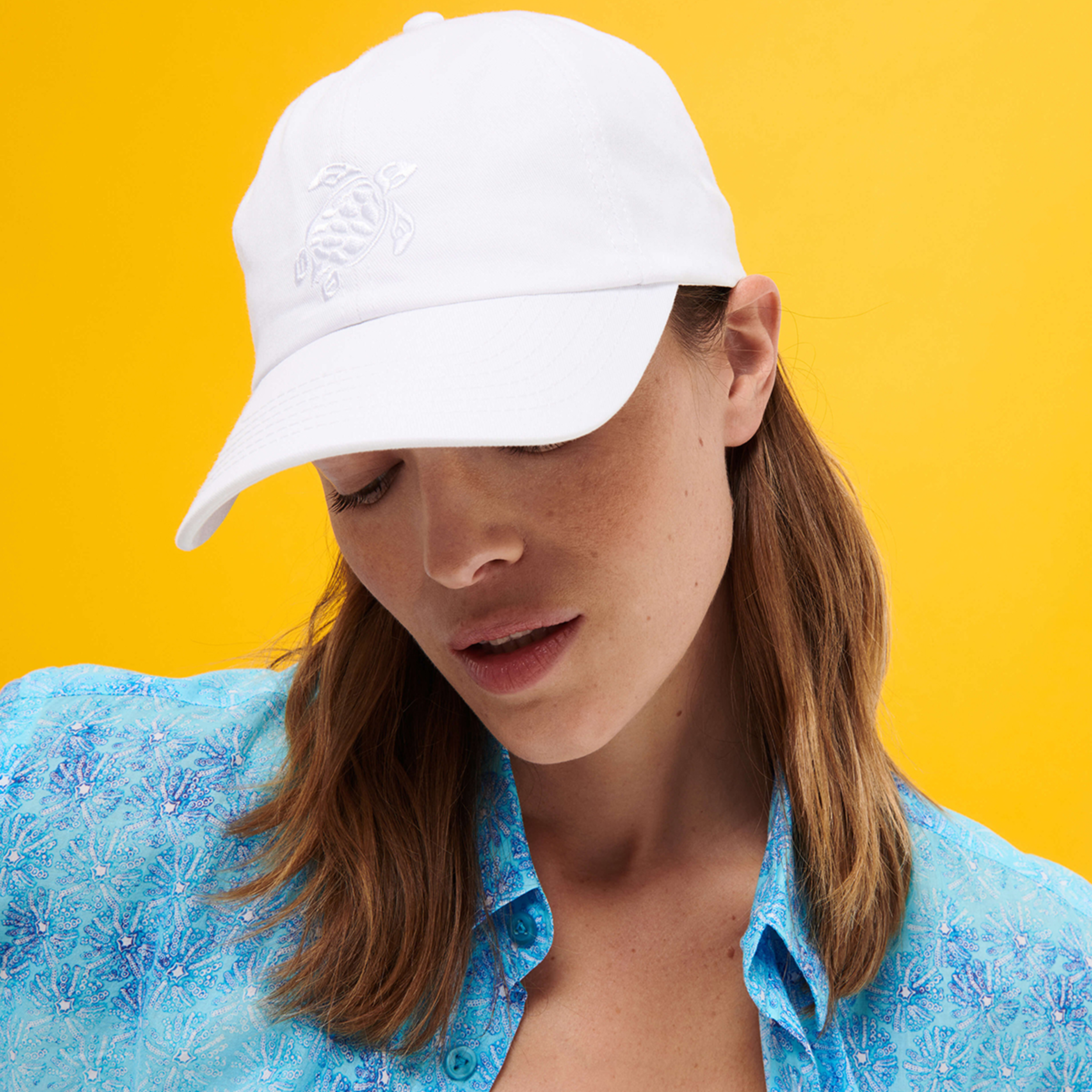 Resim Unisex Solid Capsun Şapka CSNU2401-010 | Vilebrequin