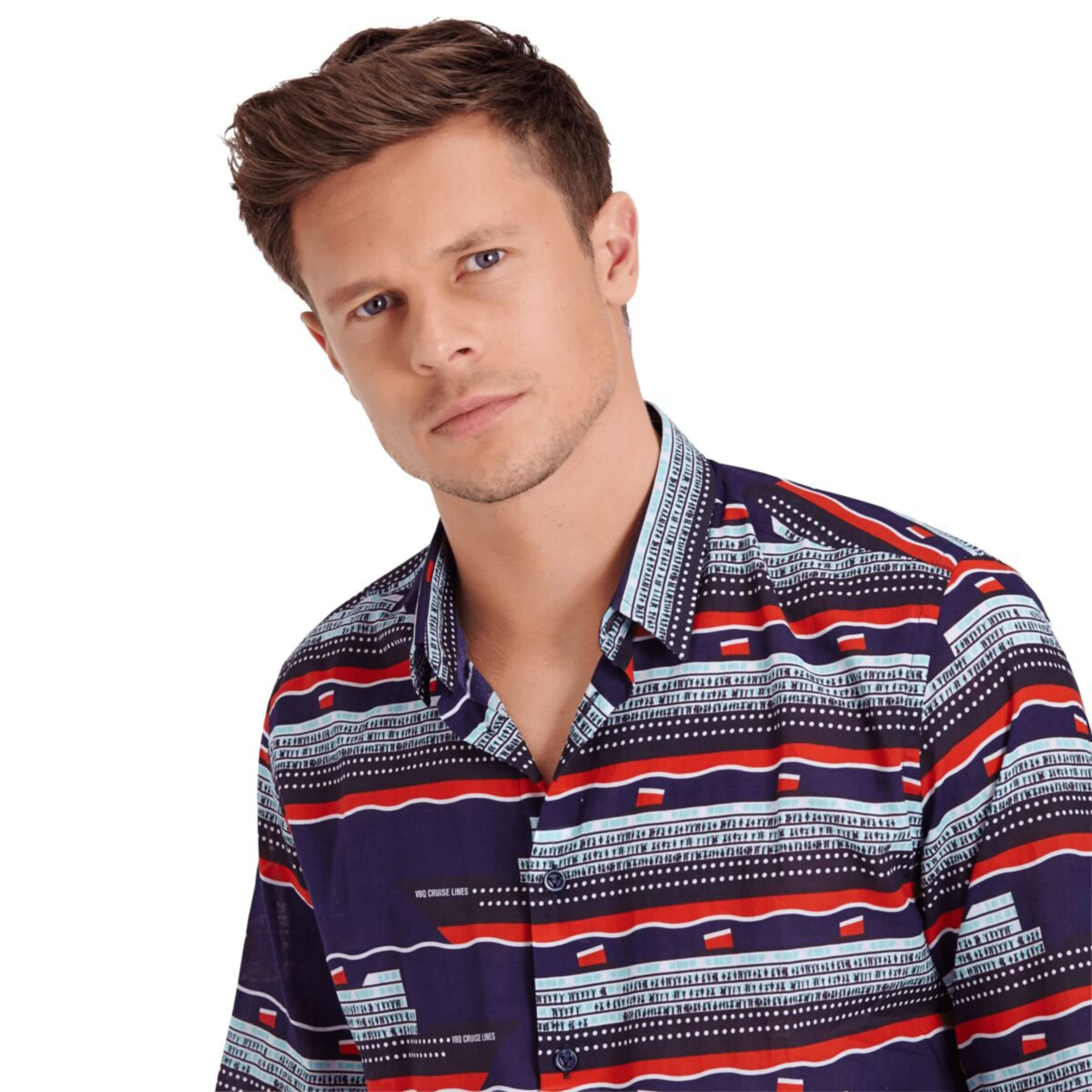 Resim Unisex Caracal Gömlek Lacivert CCAC0V01-397 | Vilebrequin