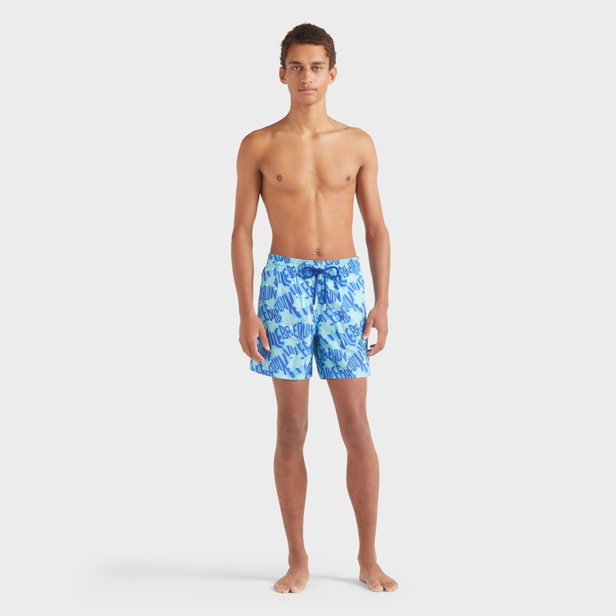Resim Erkek Ronde des Tortues Logo Moorea Mayo MOOCB112-612 | Vilebrequin