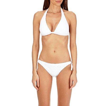 Resim Kadın Flamme Bikini Altı Beyaz