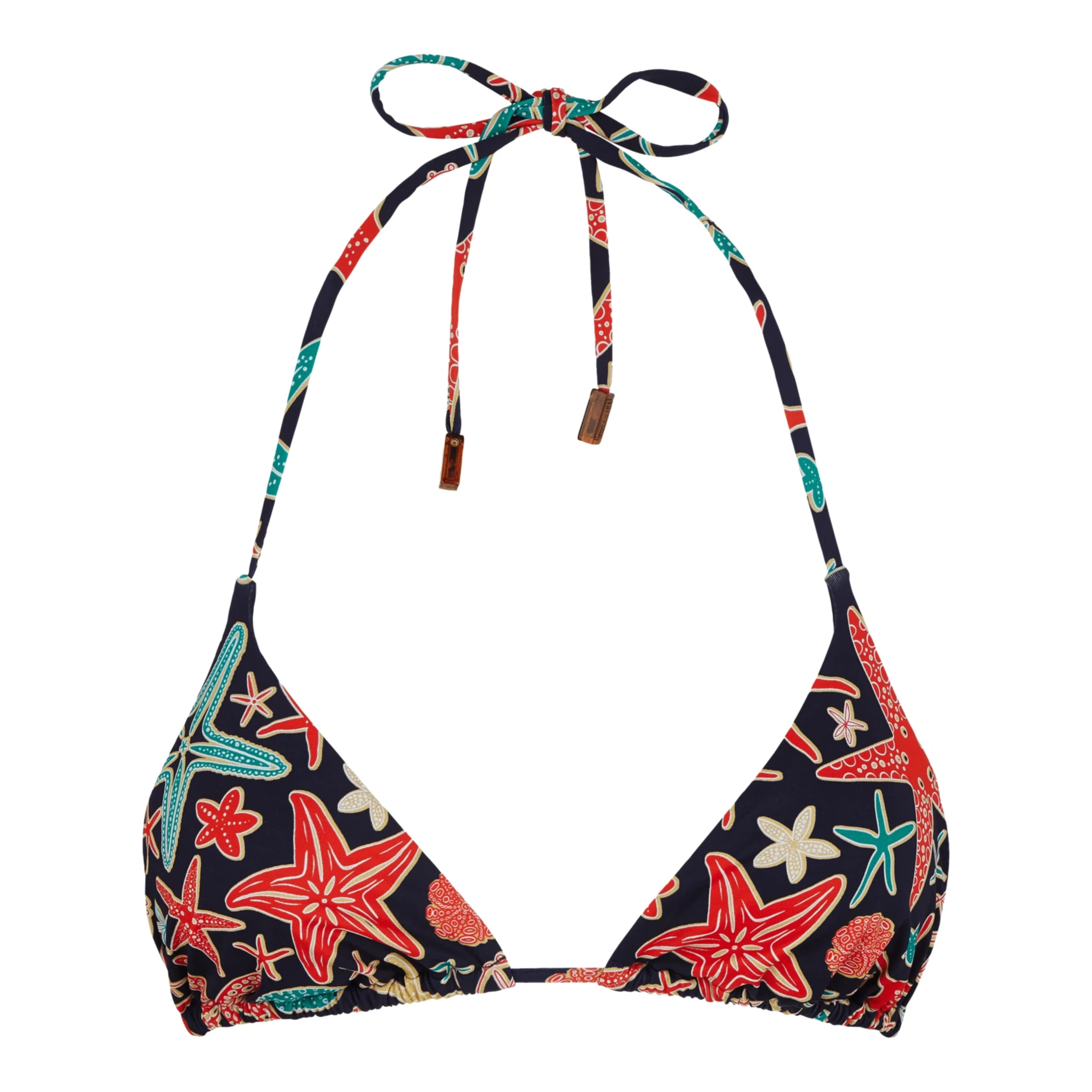 Resim Kadın Fleur Holistarfish Bikini Üstü Lacivert FLEC4H24-390 | Vilebrequin