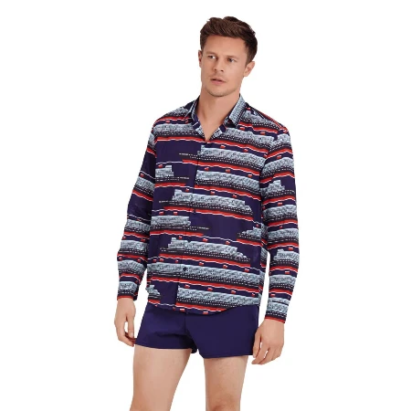 Resim Unisex Caracal Gömlek Lacivert