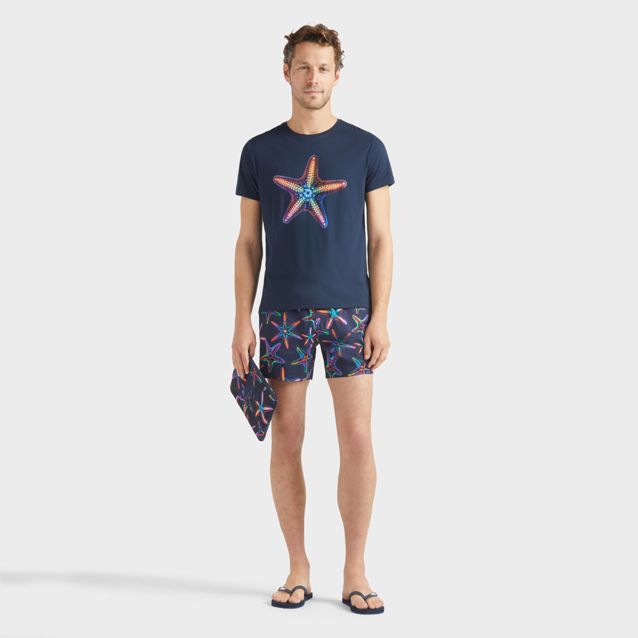 Resim Erkek Starfish Moorise Mayo MSOCF107-390 | Vilebrequin