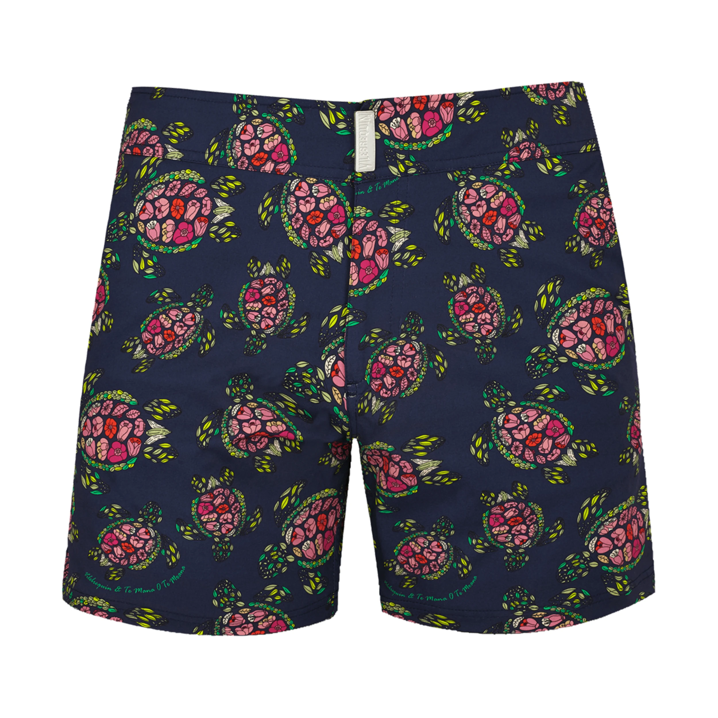 Resim Erkek Merise Provencal Turtles Mayo Lacivert MSEU3F22-390 | Vilebrequin