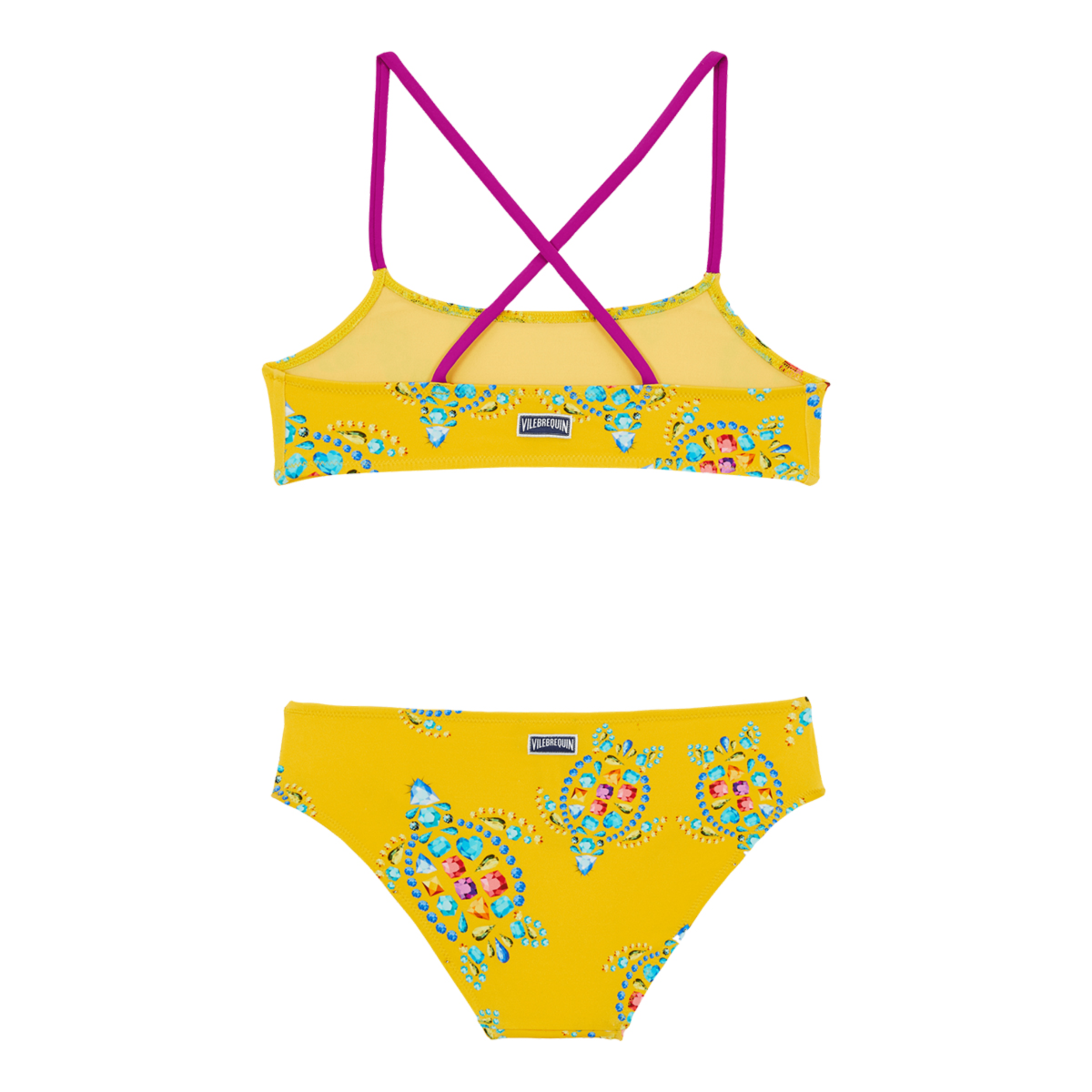 Resim Kız Çocuk Vendome Turtles Galac Bikini GLCAH122-115 | Vilebrequin