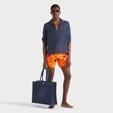 Resim Erkek Flocked Starlettes Mahina Mayo Turuncu