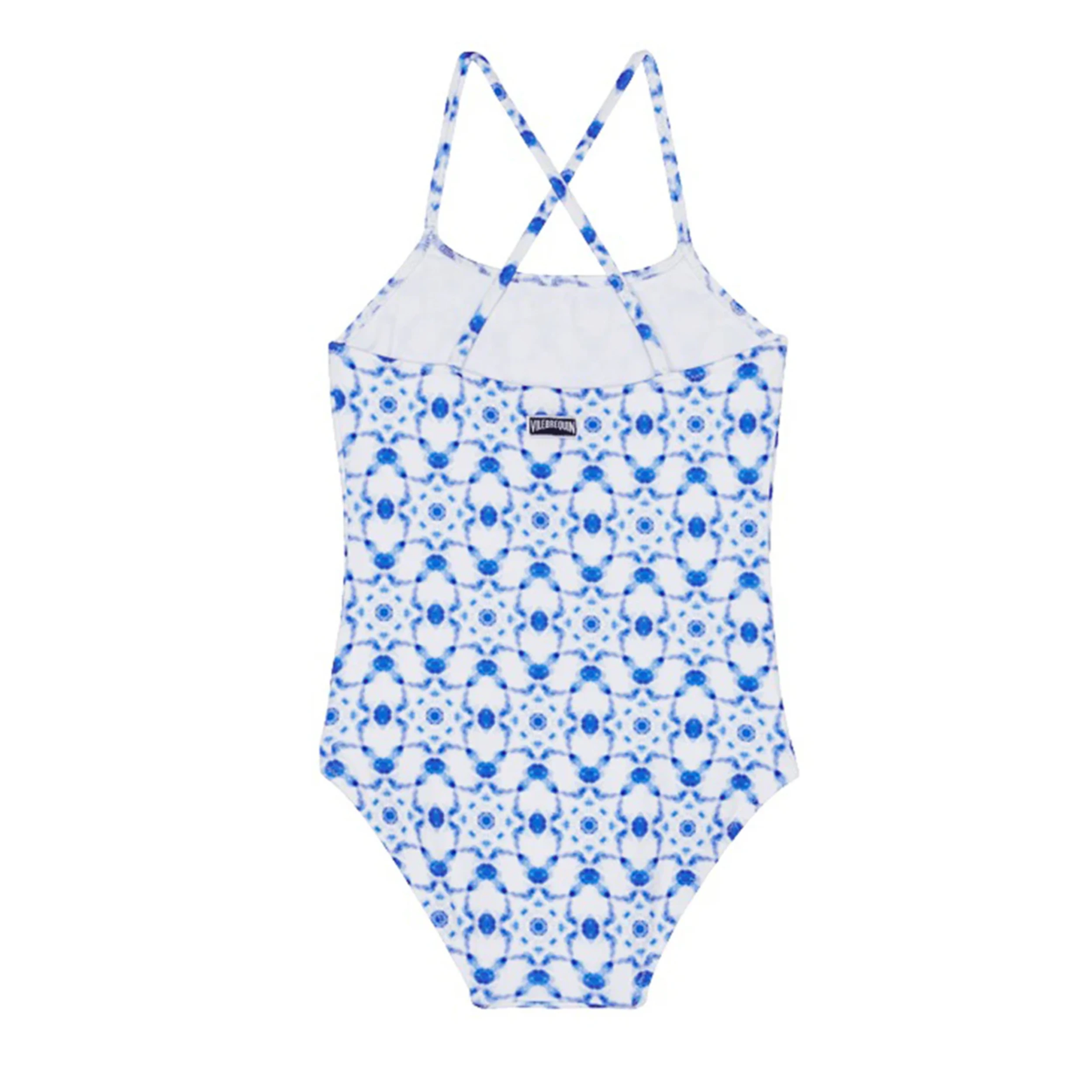 Resim Kız Çocuk Ikat Medusa Gim Mayo Beyaz GIMH2H32-010 | Vilebrequin