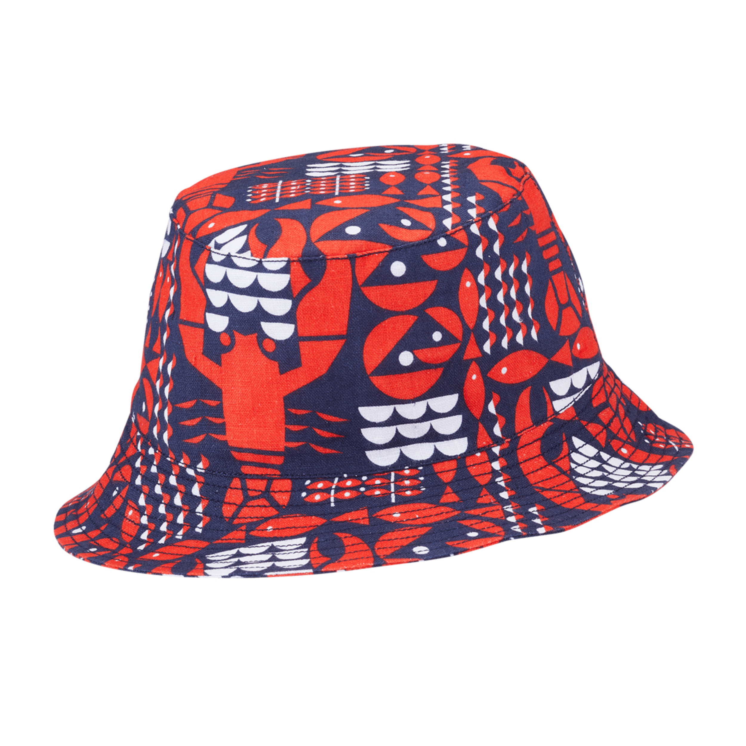 Resim Unisex Graphic Lobsters  Boheme Şapka BOHA1231-390 | Vilebrequin