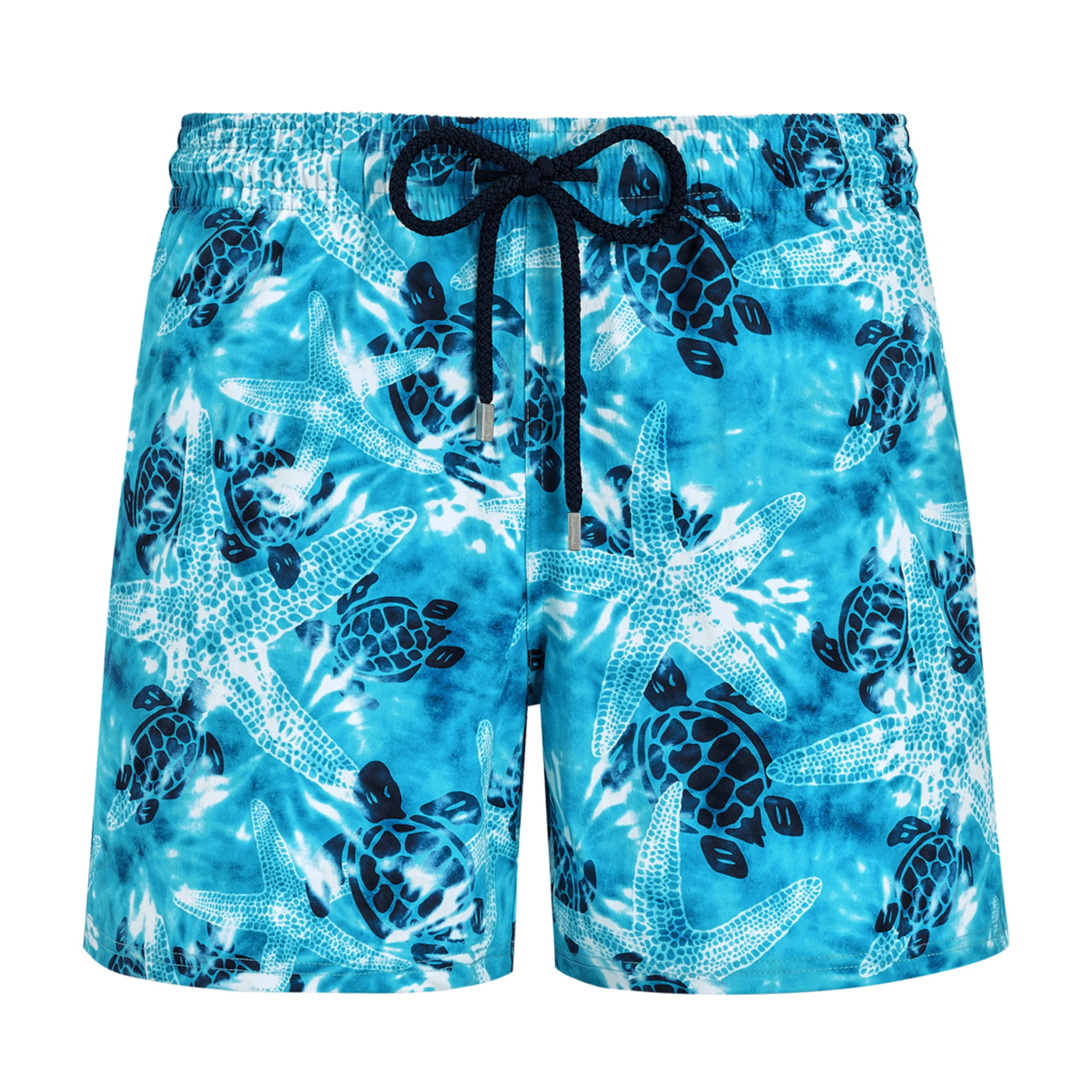 Resim Erkek Moorise Starlettes & Turtles Mayo Mavi MSOC4F02-301 | Vilebrequin