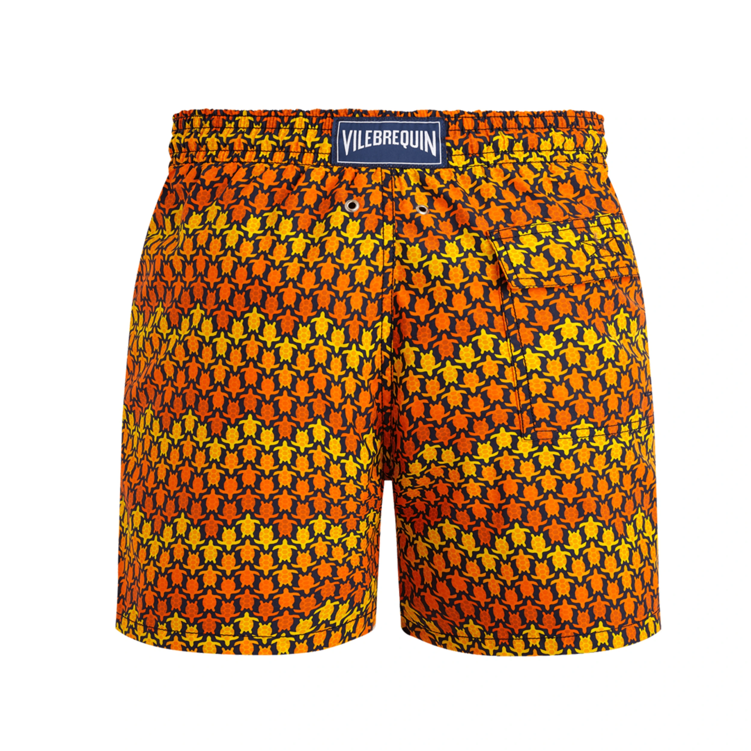 Resim Erkek Herringbones Turtles Moorea Mayo MOOCB106-140 | Vilebrequin