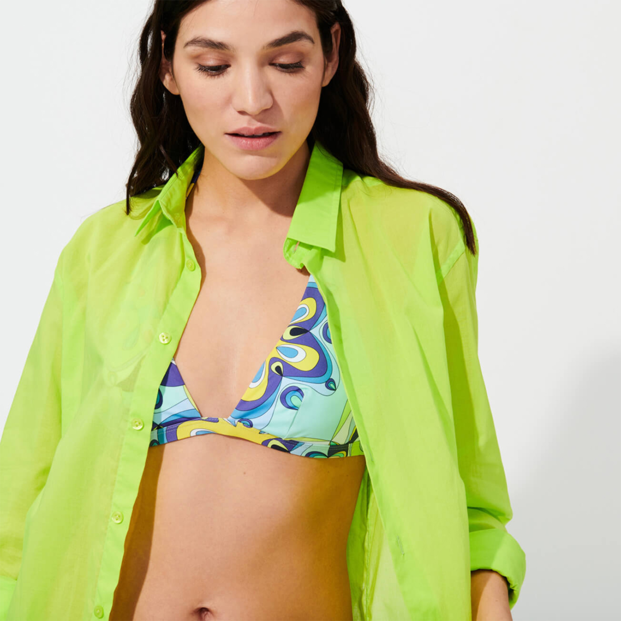 Resim Kadın Kaleidoscope Fleche Bikini Üstü FLCU1H41-333 | Vilebrequin