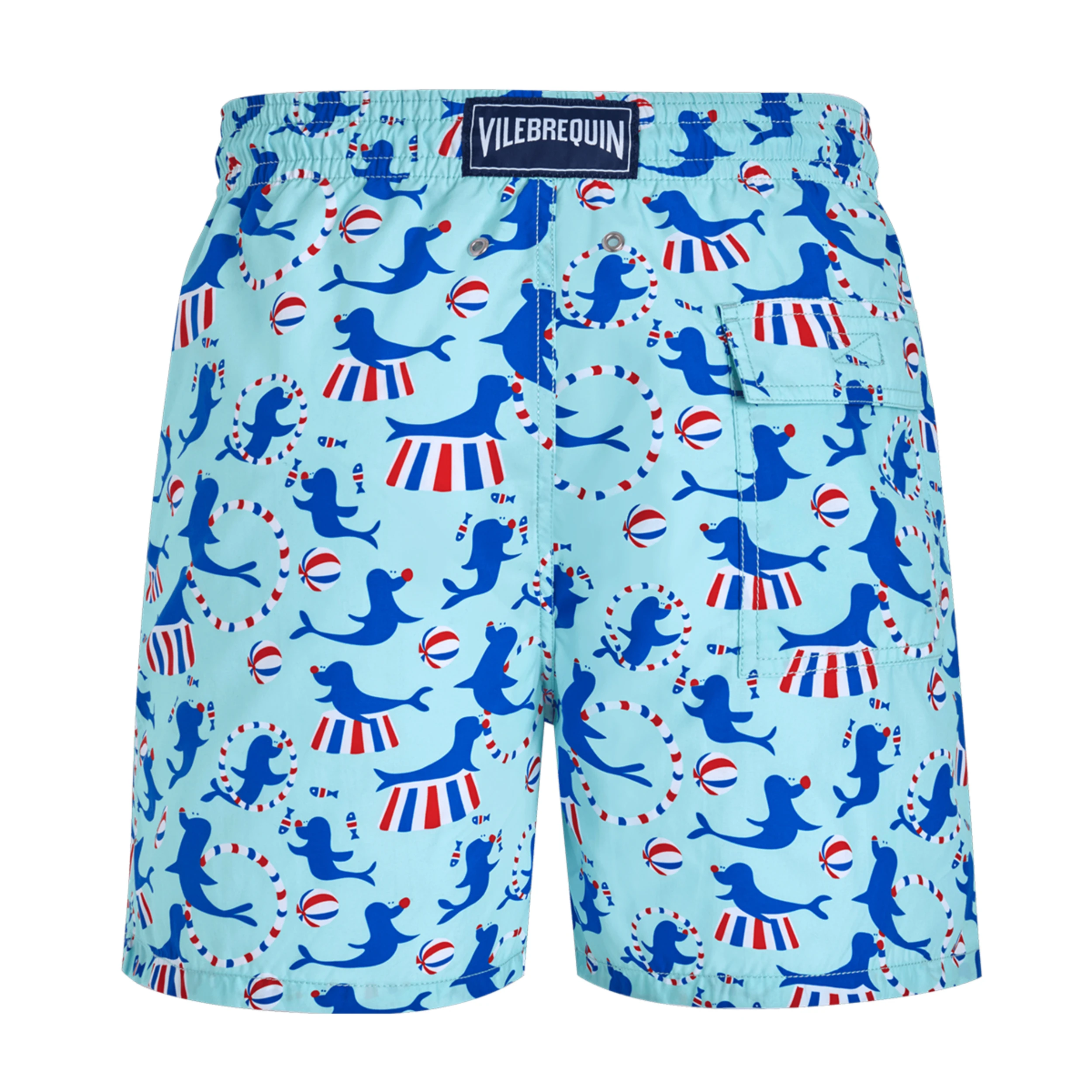 Resim Erkek Circus Moorea Mayo Mavi MOOAB116-373 | Vilebrequin