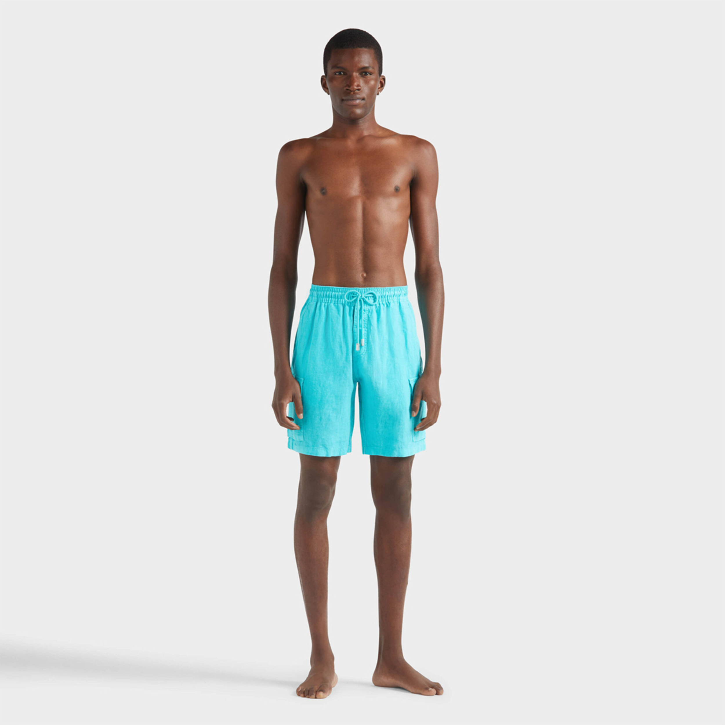 Resim Erkek Baie Keten Bermuda BAIAU101-431 | Vilebrequin