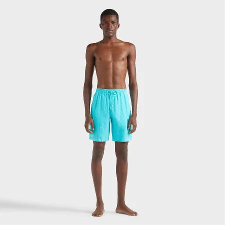 Resim Erkek Baie Keten Bermuda