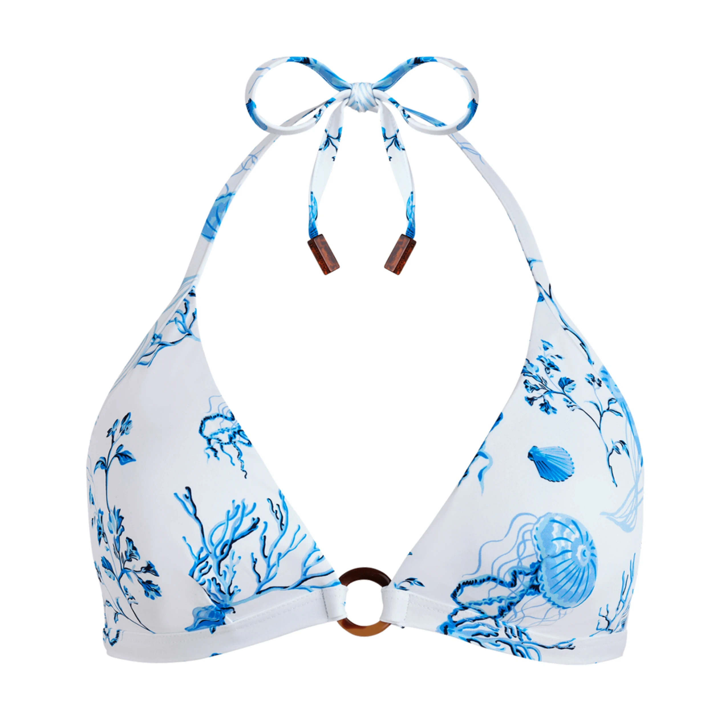 Resim Kadın Medusa and Shells Flechett Bikini Üstü FCTCH126-010 | Vilebrequin