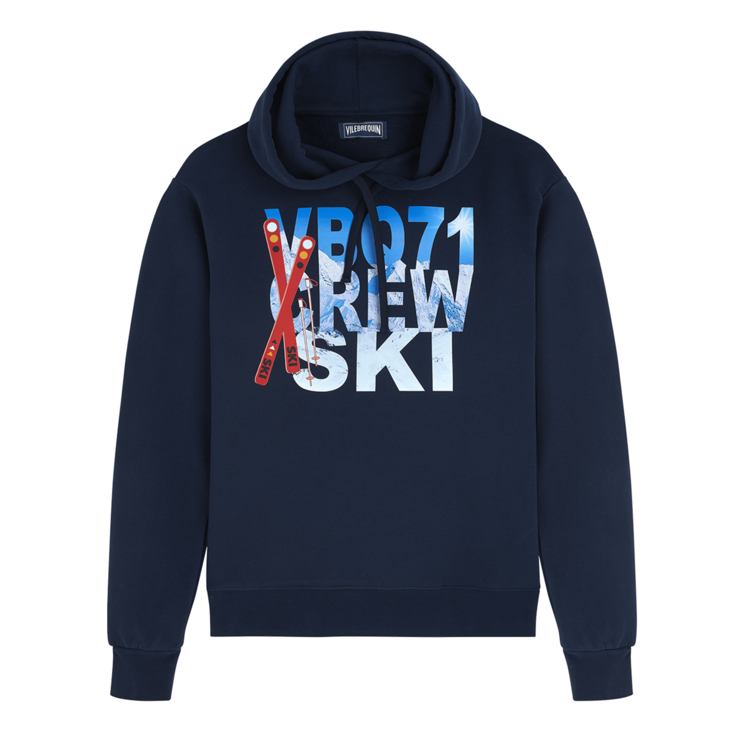 Resim Erkek VBQ71 Ski Chablais Sweatshirt CHBC3P46-390 | Vilebrequin