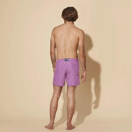 Resim Erkek Moorea Solid Mayo Mor