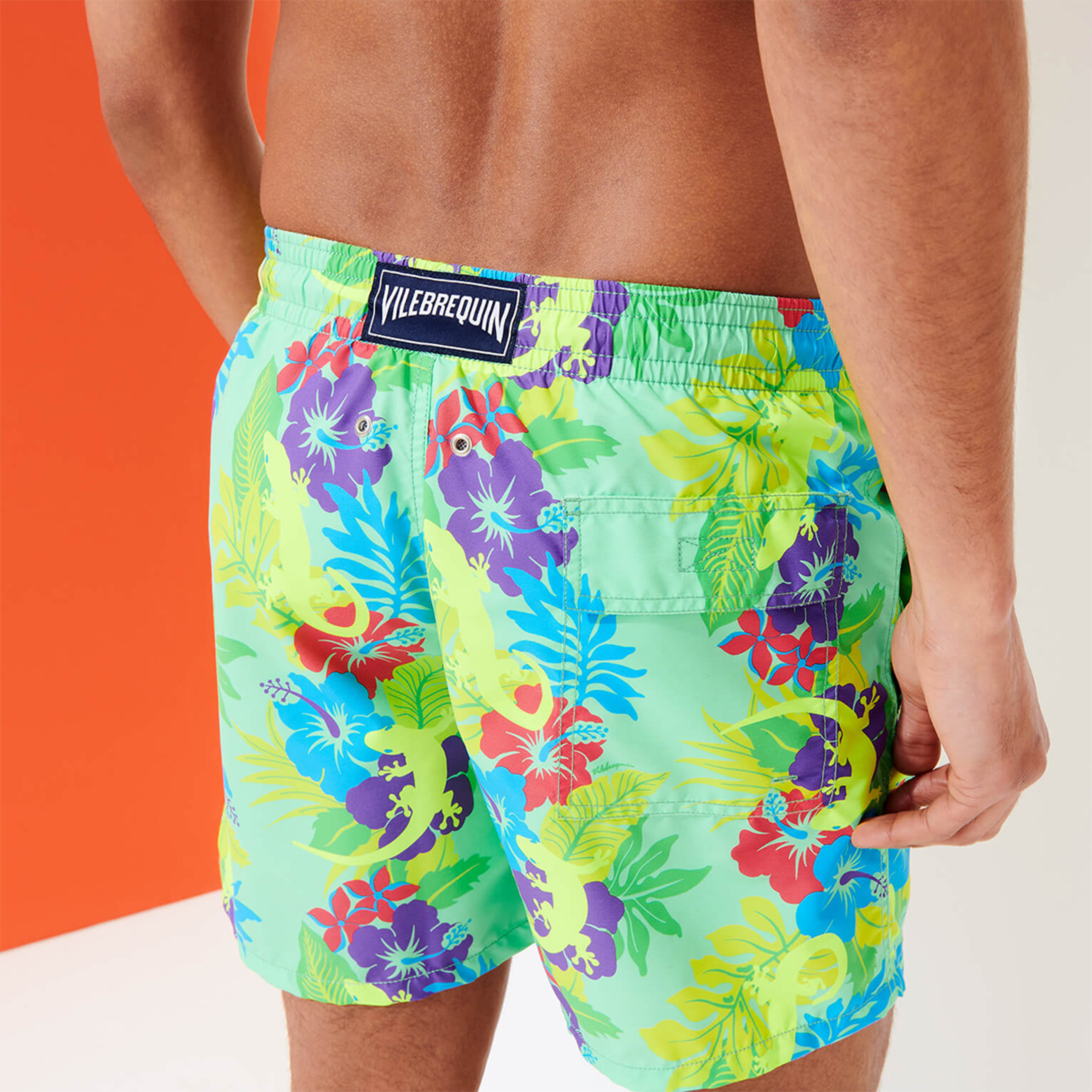 Resim Erkek Moorea Mayo Yeşil MOOH0B02-418 | Vilebrequin