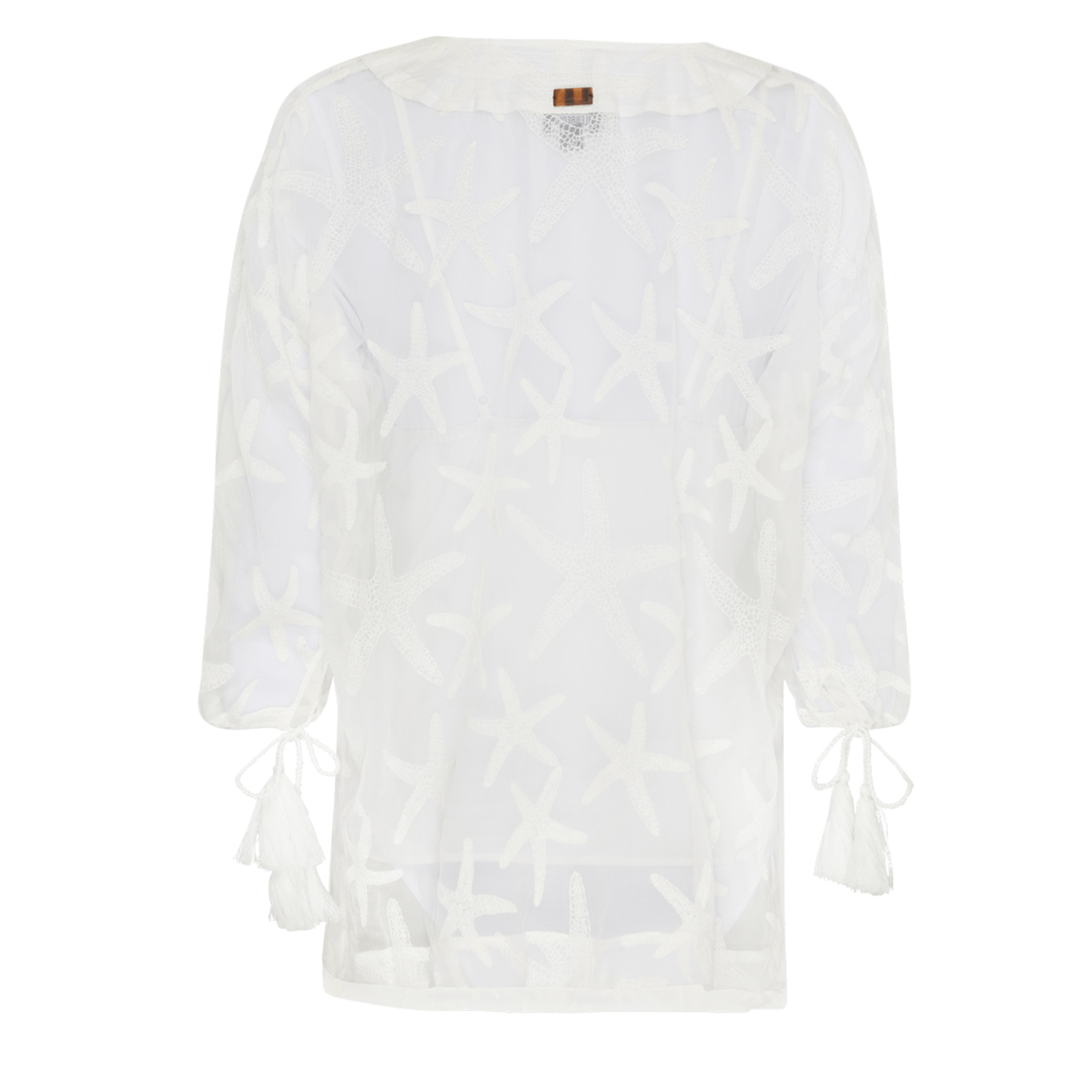 Resim Kadın İpek Starfish Lorna Elbise ORNCW502-003 | Vilebrequin