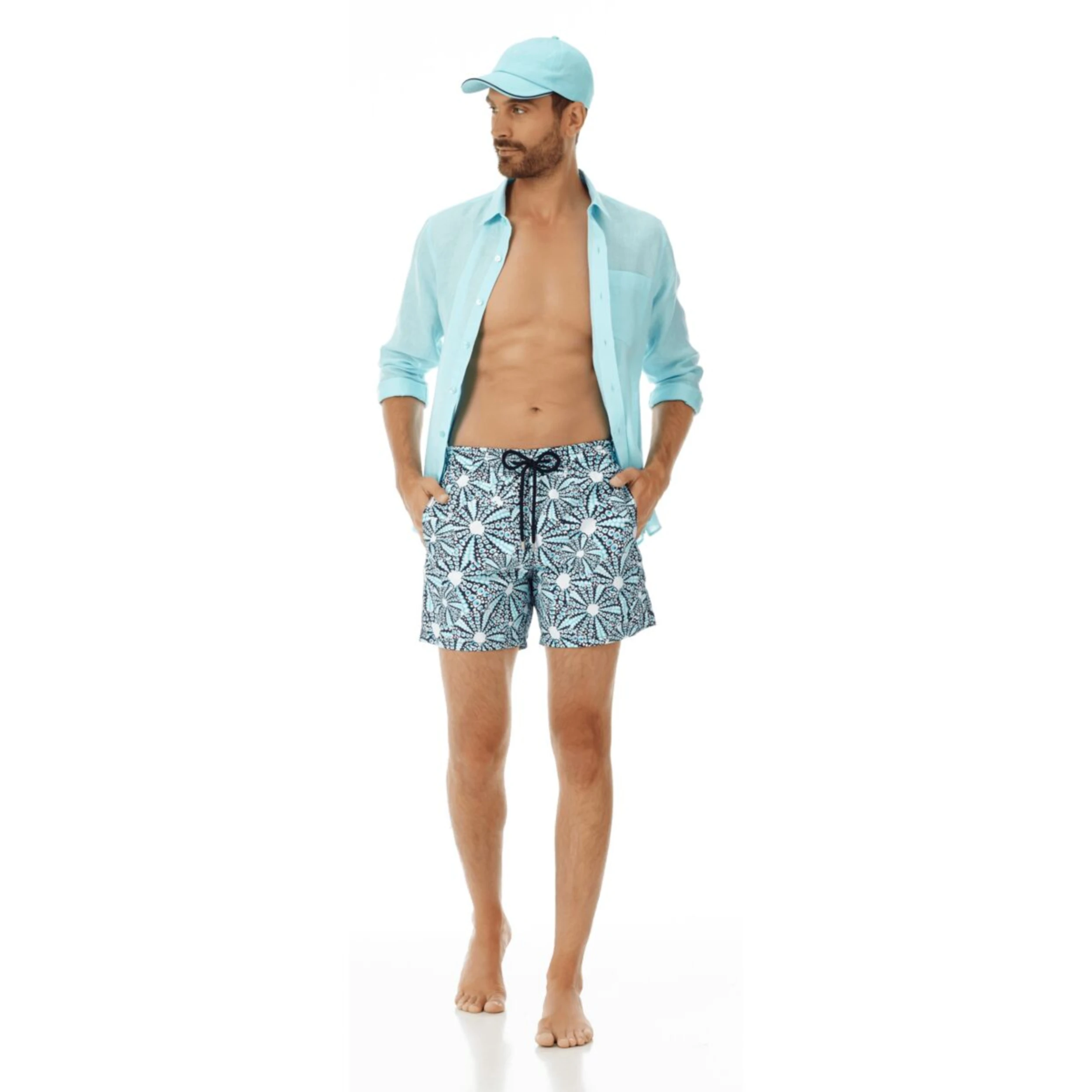 Resim Erkek Moorea Mayo Lacivert MOOE9B02-390 | Vilebrequin