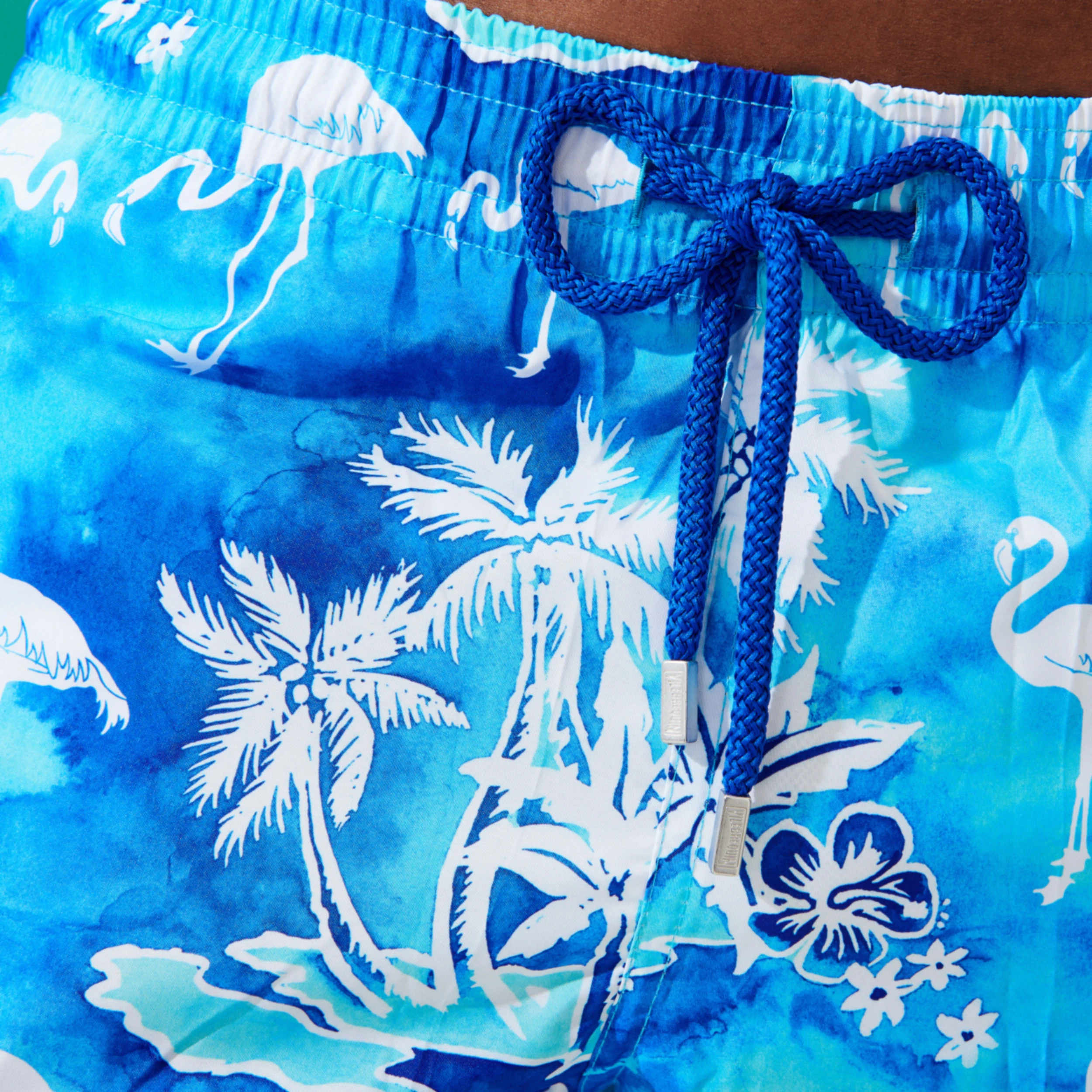 Resim Erkek 2012 Flamants Roses
 Okohina Mayo Mavi OKHH1J12-333 | Vilebrequin