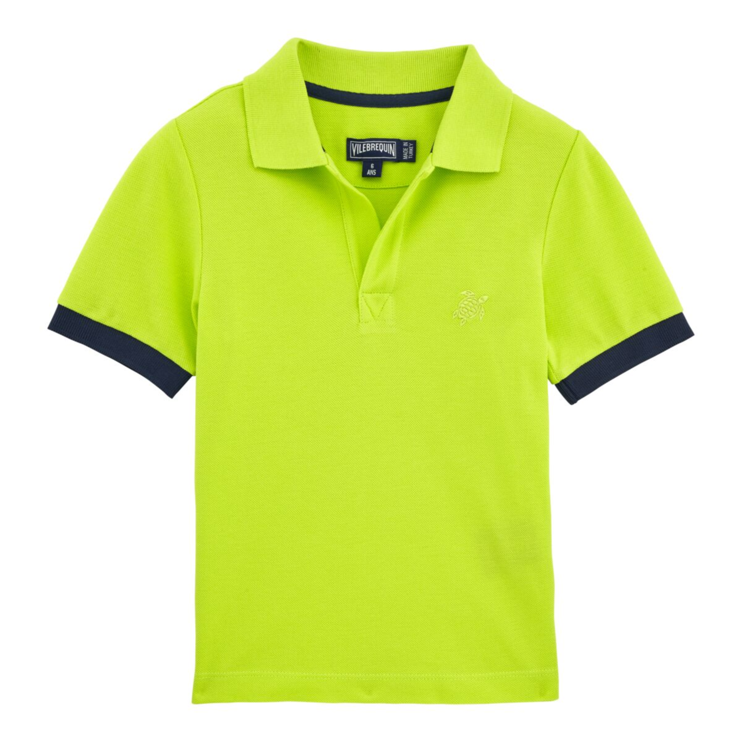 Resim Erkek Çocuk Pantin Polo Sarı PNT8561E-104 | Vilebrequin