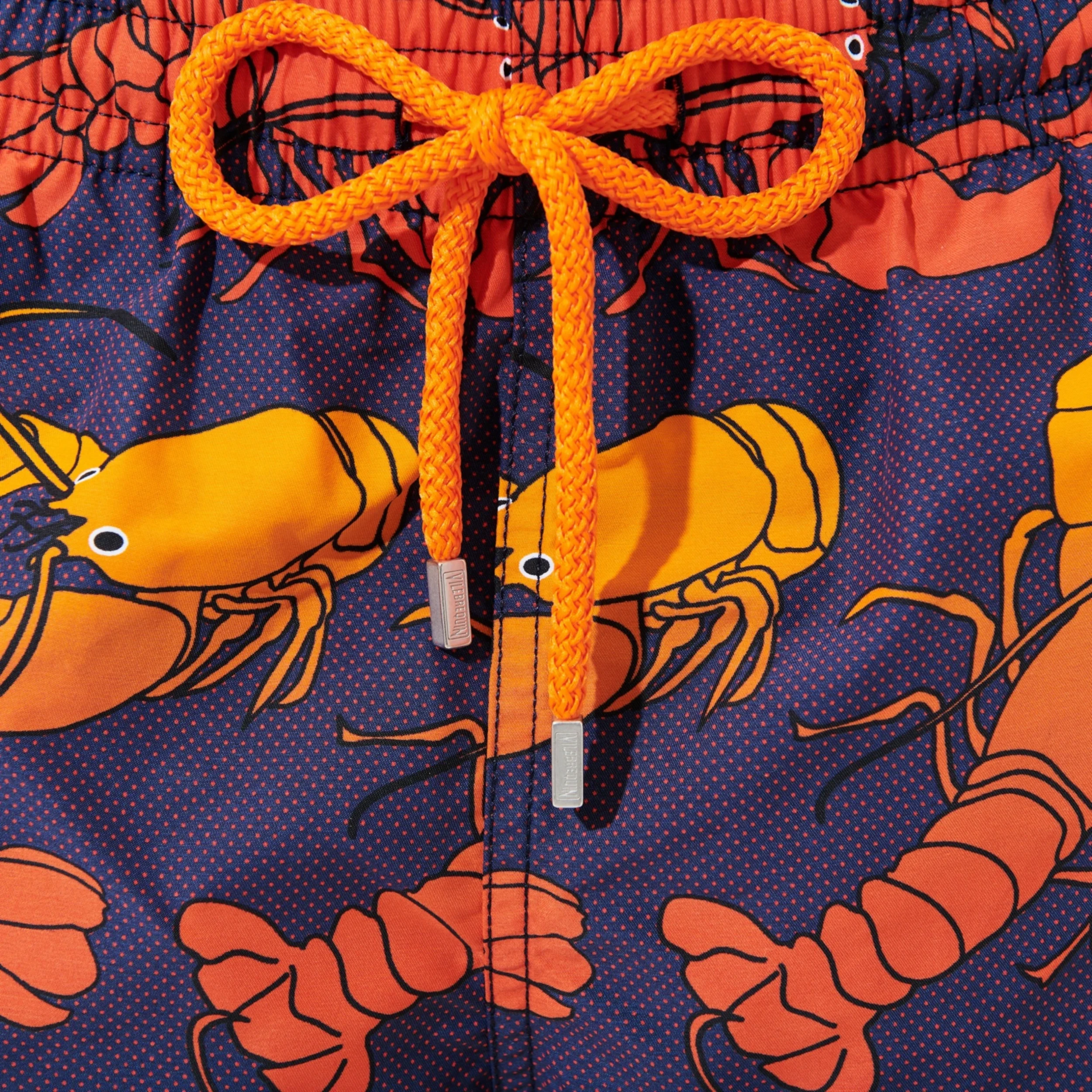 Resim Erkek Homards et Coraux Moorea Mayo Lacivert MOOH0B61-390 | Vilebrequin