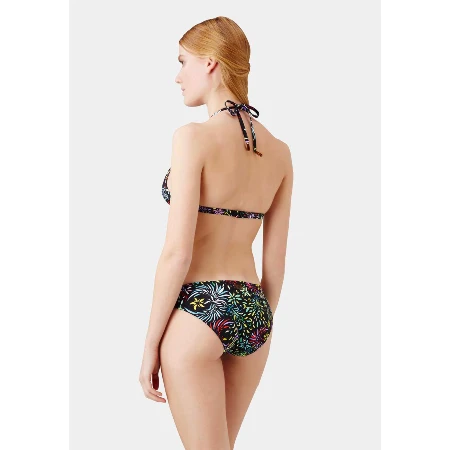 Resim Kadın Flechett Bikini Üstü Siyah