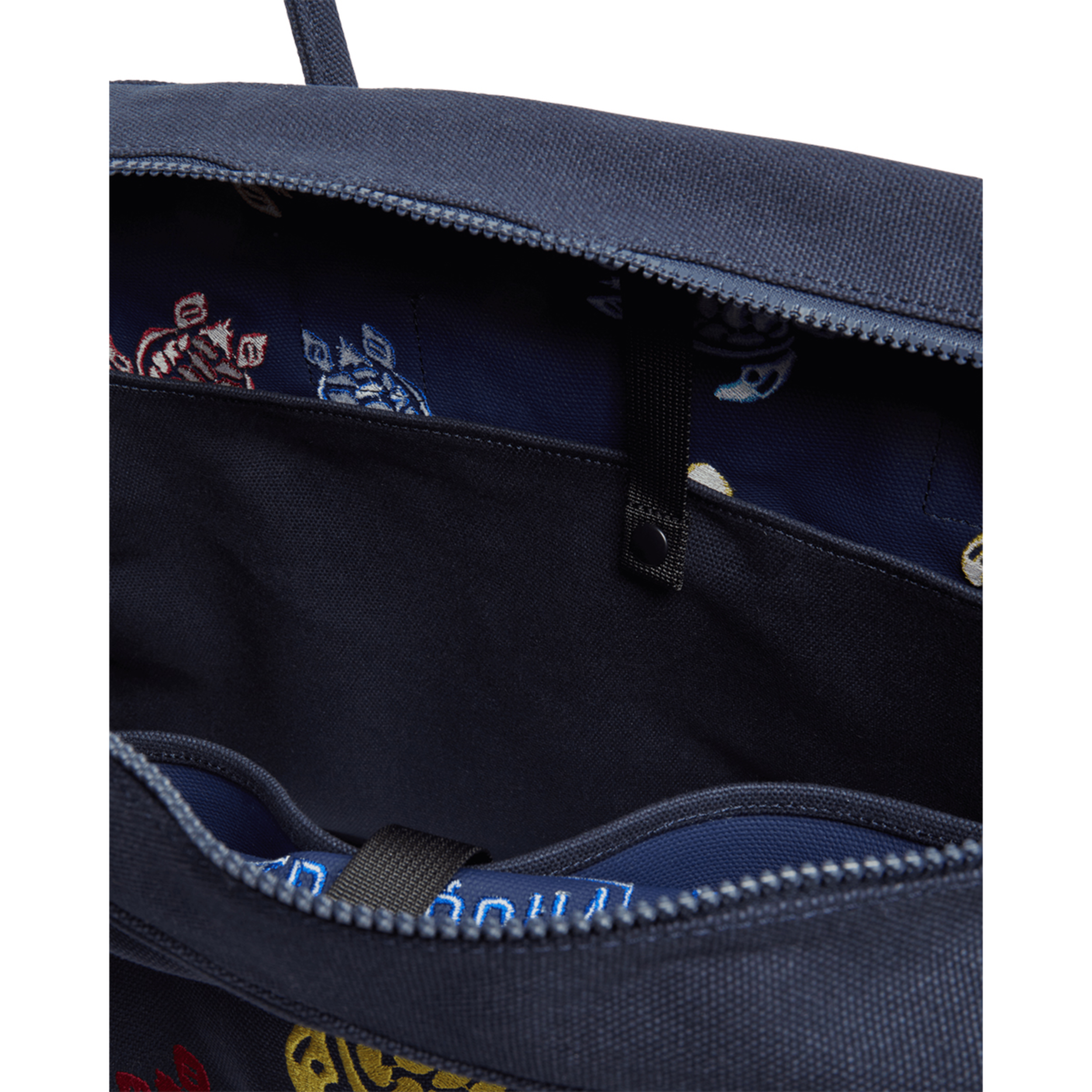 Resim Unisex Multicolor Turtles Dance Brady Çanta BDYA0536-390 | Vilebrequin