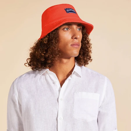 Resim Unisex Boheme Şapka Kırmızı