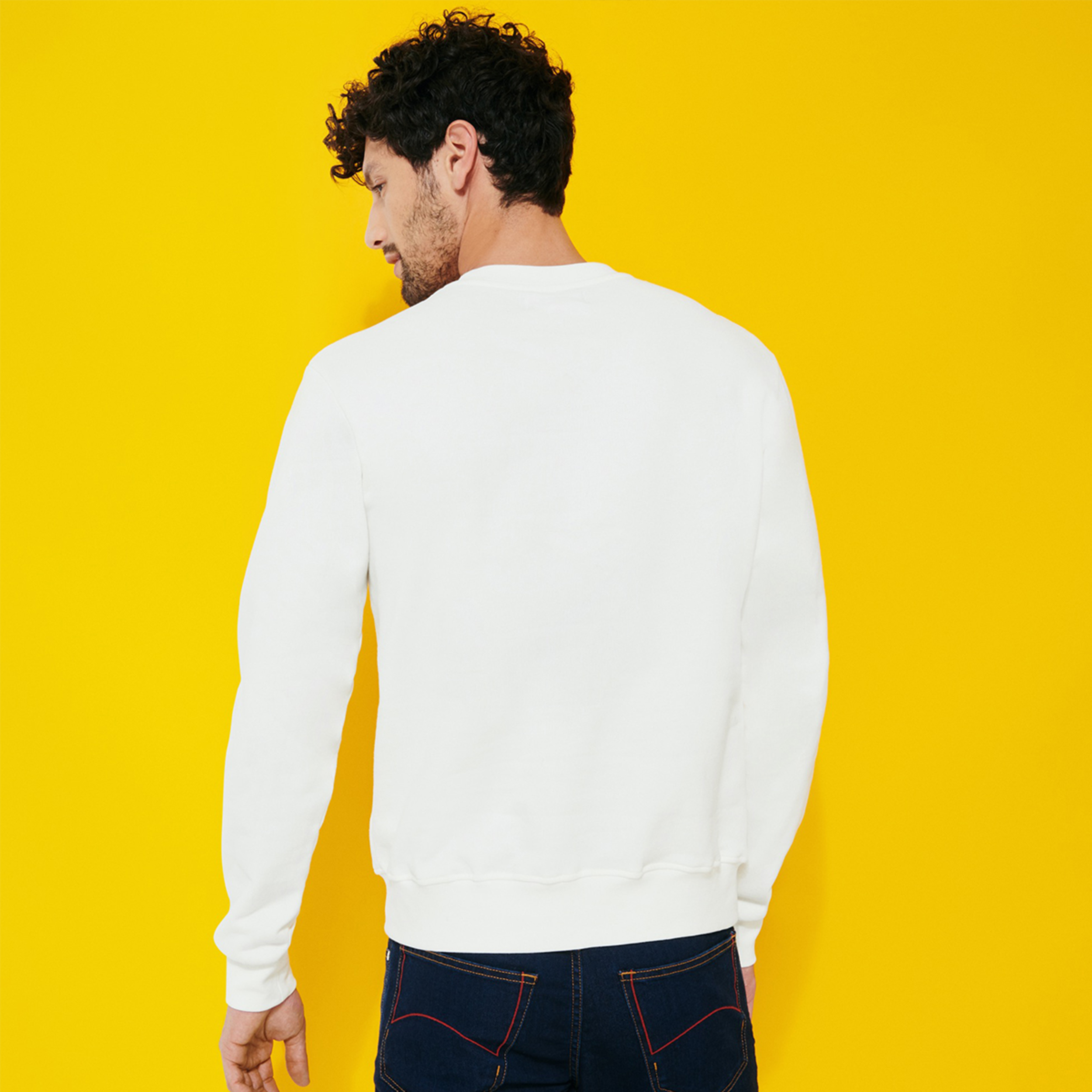 Resim Erkek Bornand Sweatshirt BNDC3P44-003 | Vilebrequin