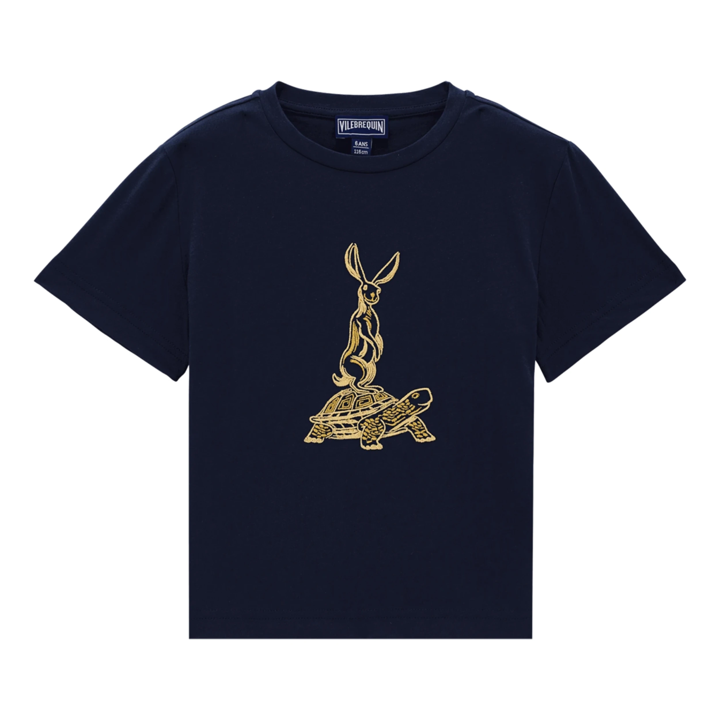 Resim Erkek Çocuk The Year of The Rabbit Taon Tişört Lacivert AONC3P22-390 | Vilebrequin