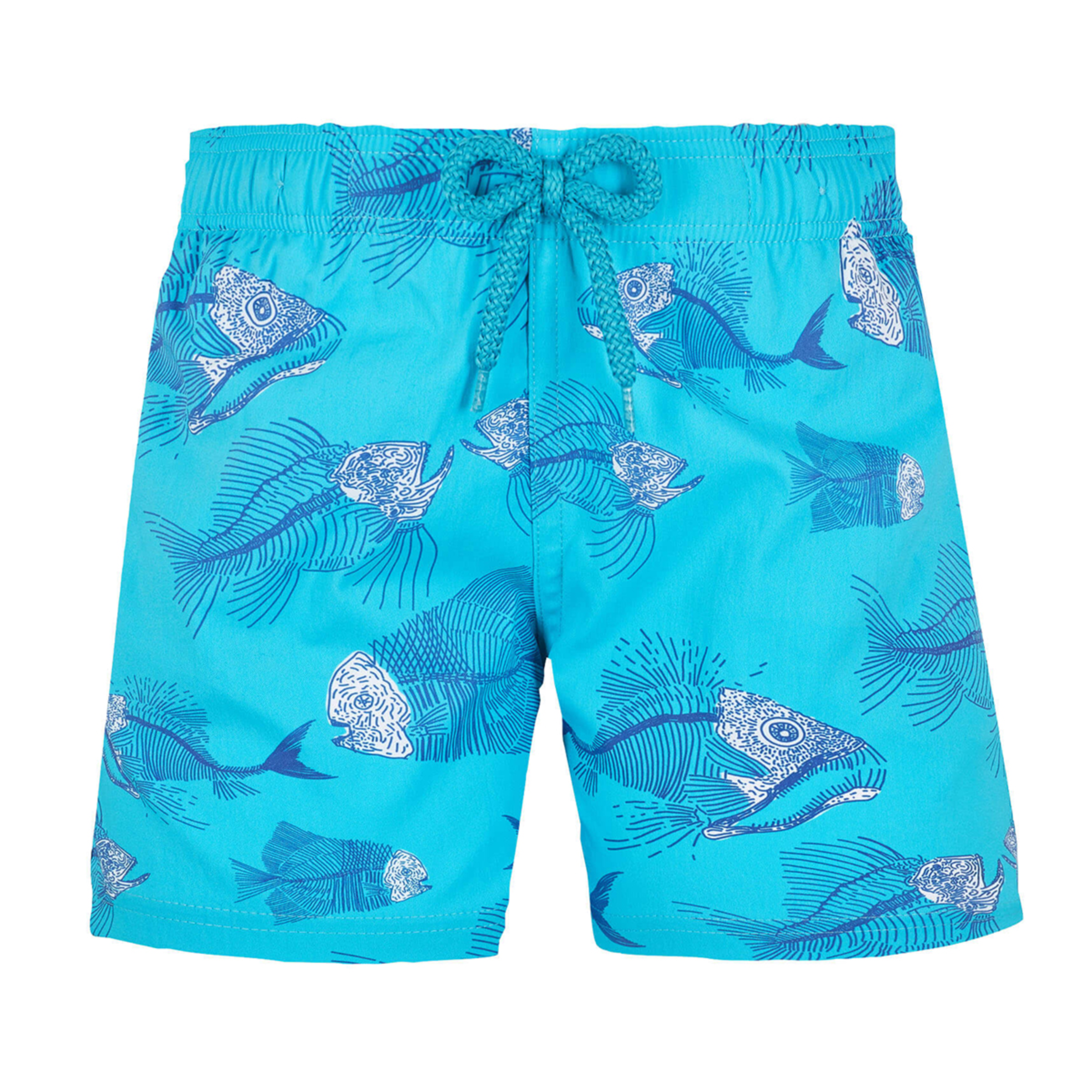 Resim Erkek Çocuk 2018 Prehistoric Fish Jirise Mayo Mavi JIIH1F18-301 | Vilebrequin