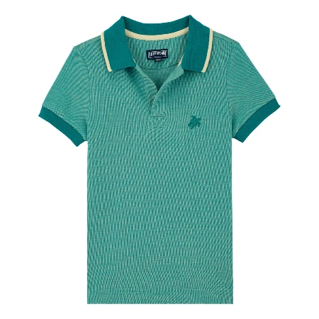 Resim Erkek Çocuk Pantin Polo Yeşil