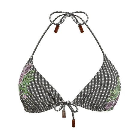 Resim Kadın Flowers Fucci Bikini Üstü