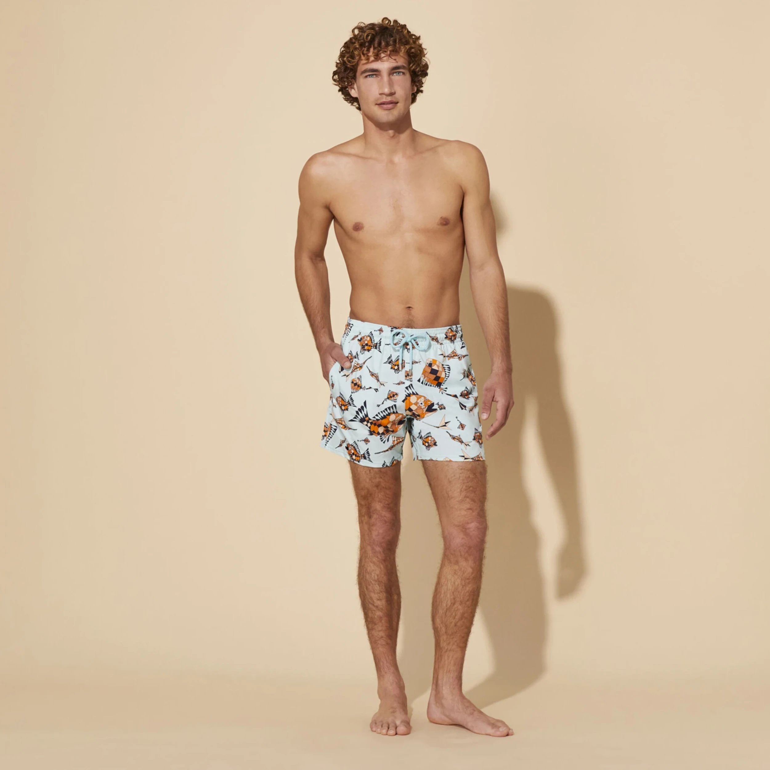 Resim Erkek Moorise Vatel Mayo Mavi MSOC4F03-373 | Vilebrequin