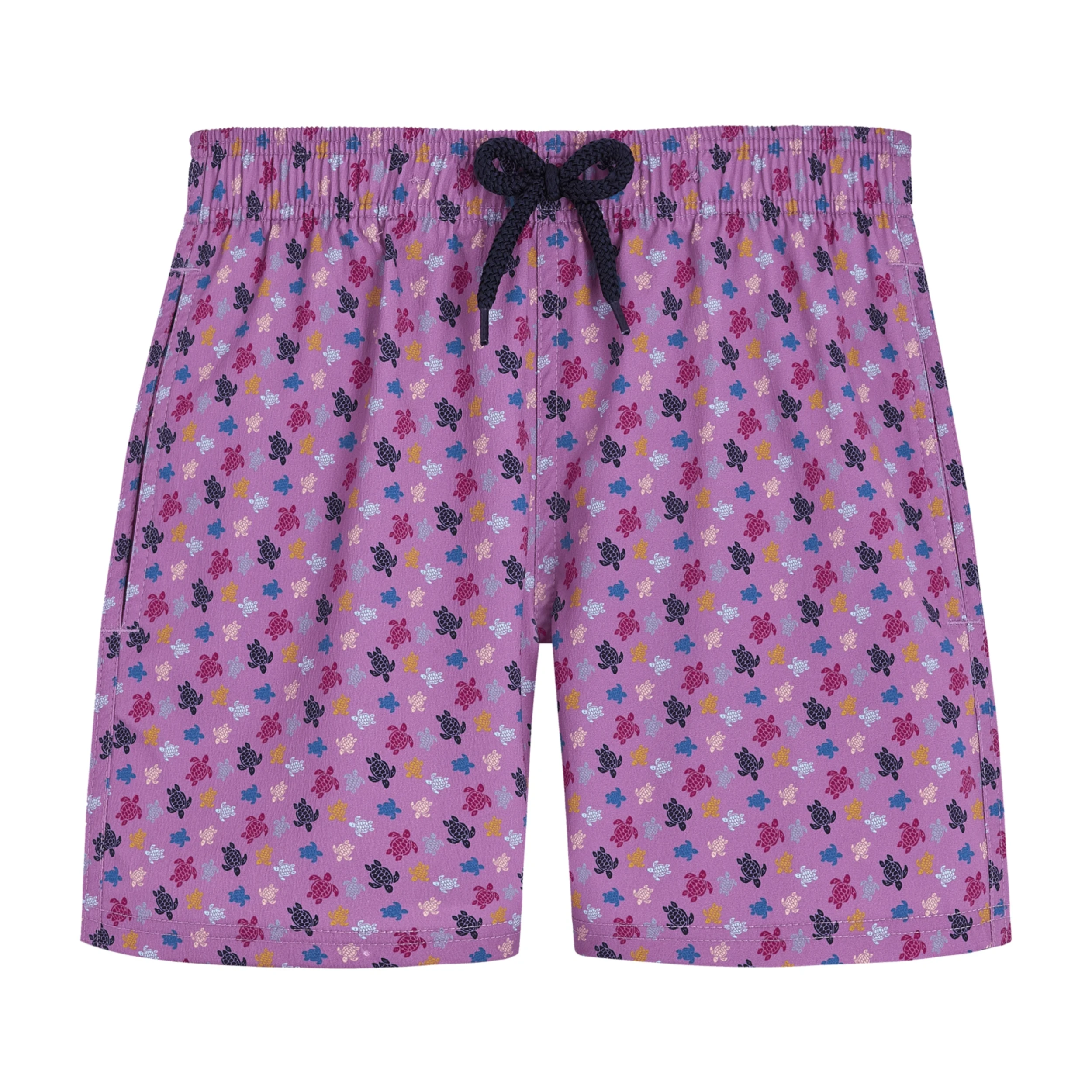 Resim Erkek Çocuk Jirise Micro Ronde Des Tortues  Mayo Mor JIIC4F39-802 | Vilebrequin