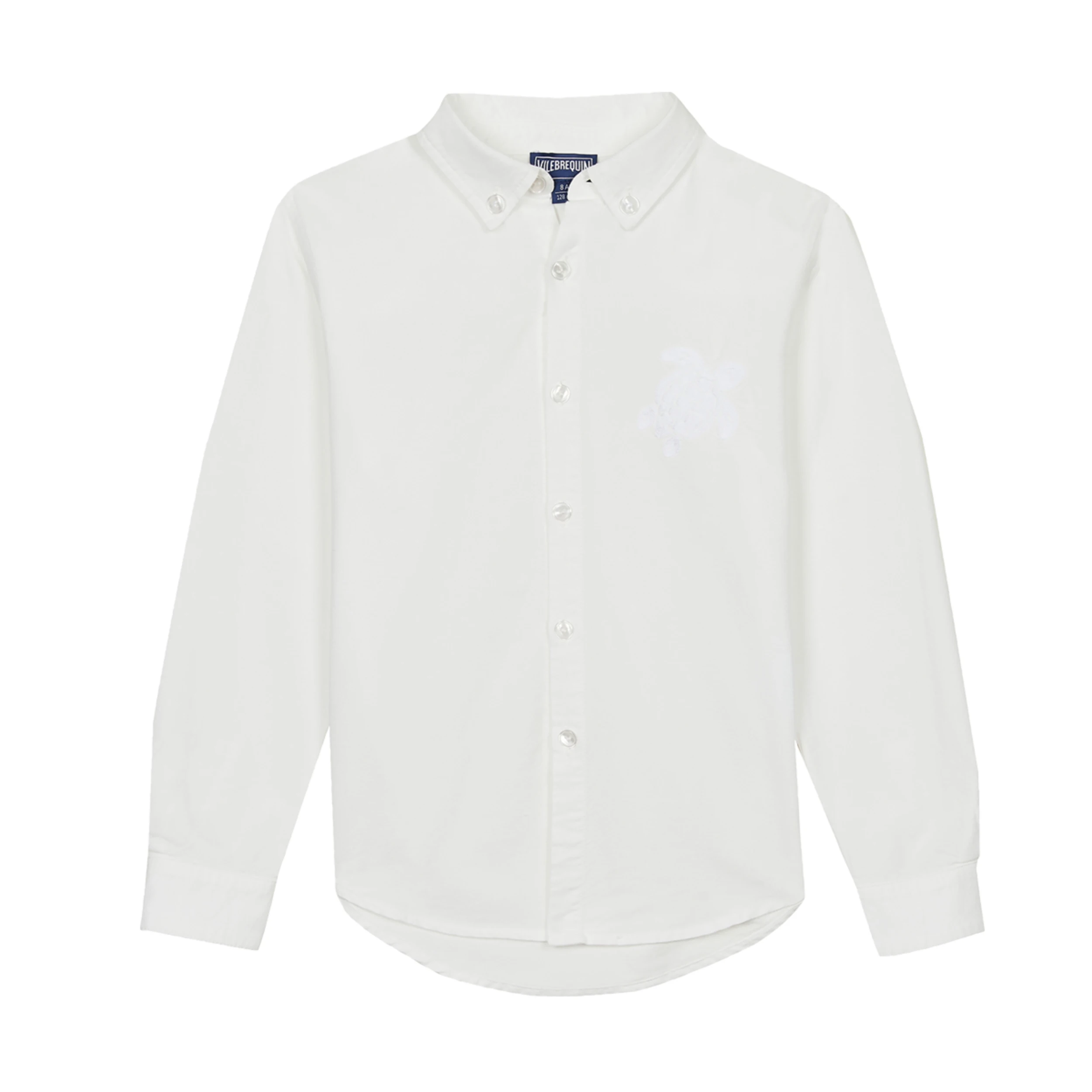 Resim Erkek Çocuk Gemise Gömlek Beyaz GMSCM037-010 | Vilebrequin