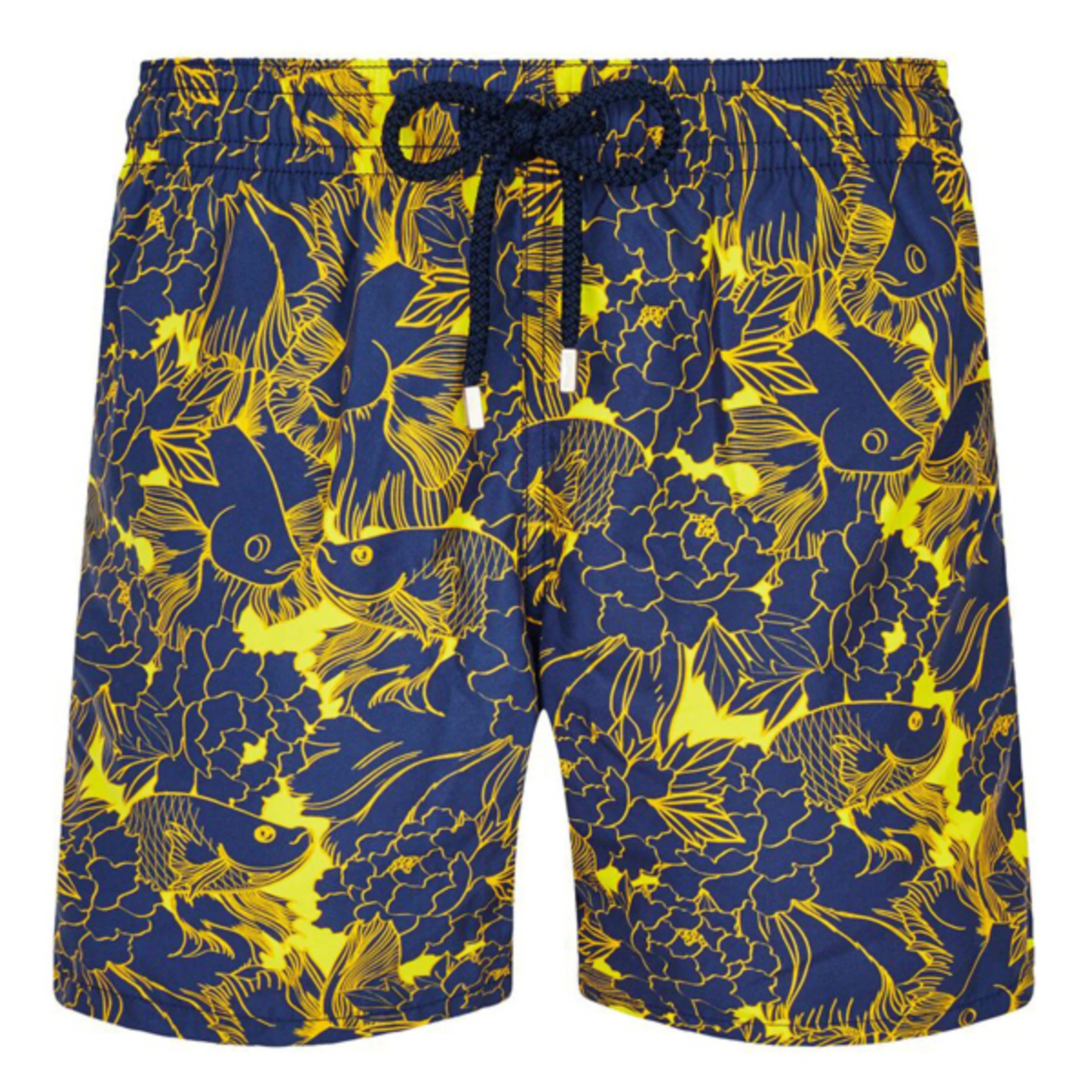 Resim Erkek Hidden Fishes Moorea Mayo Sarı MOOC1B05-105 | Vilebrequin