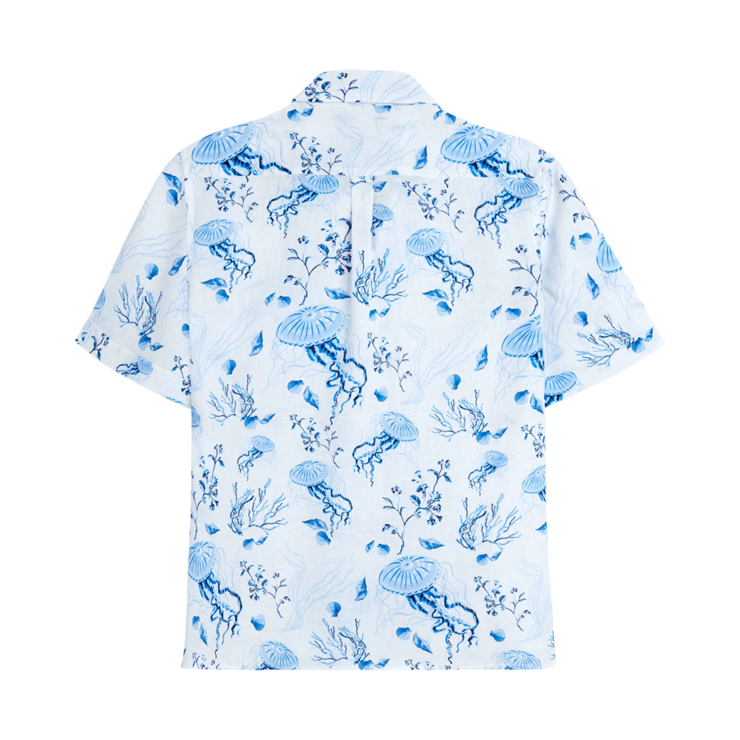 Resim Erkek Medusa and Shells Charli Gömlek Beyaz HARCU226-010 | Vilebrequin