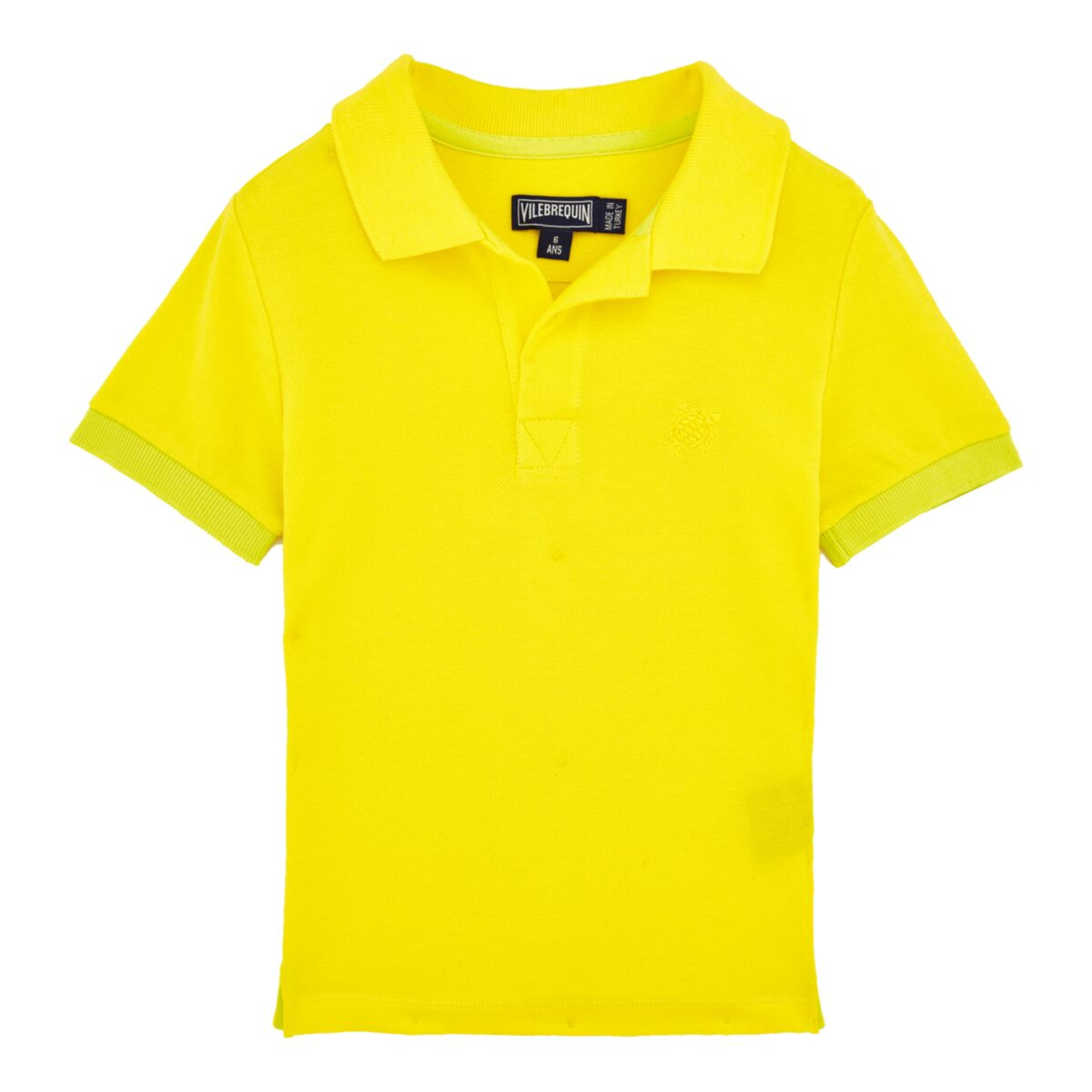 Resim Erkek Çocuk Pantin Polo Sarı PNT8561H-105 | Vilebrequin