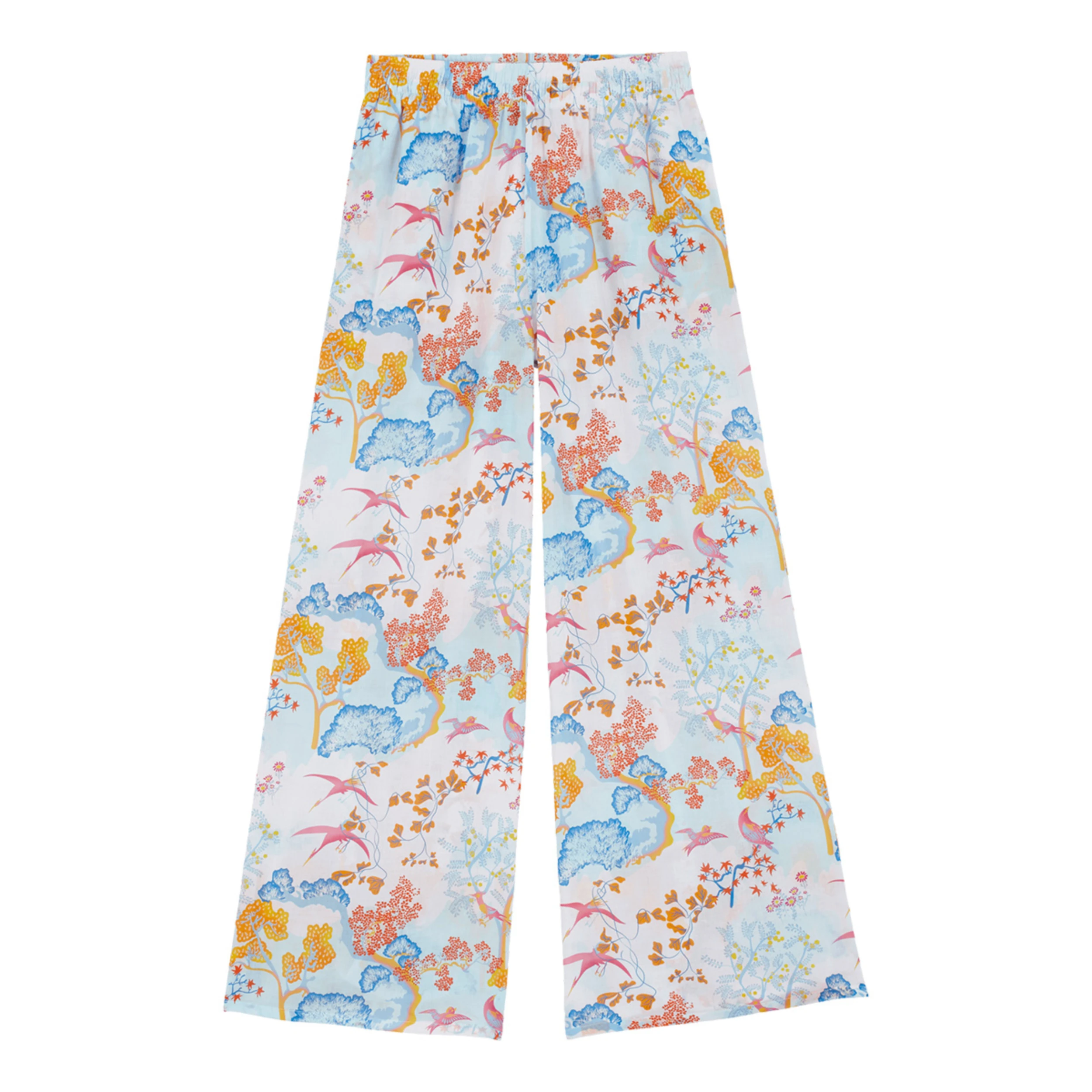 Resim Kadın Line Peaceful Trees Eşofman Altı Beyaz INLH3V73-010 | Vilebrequin