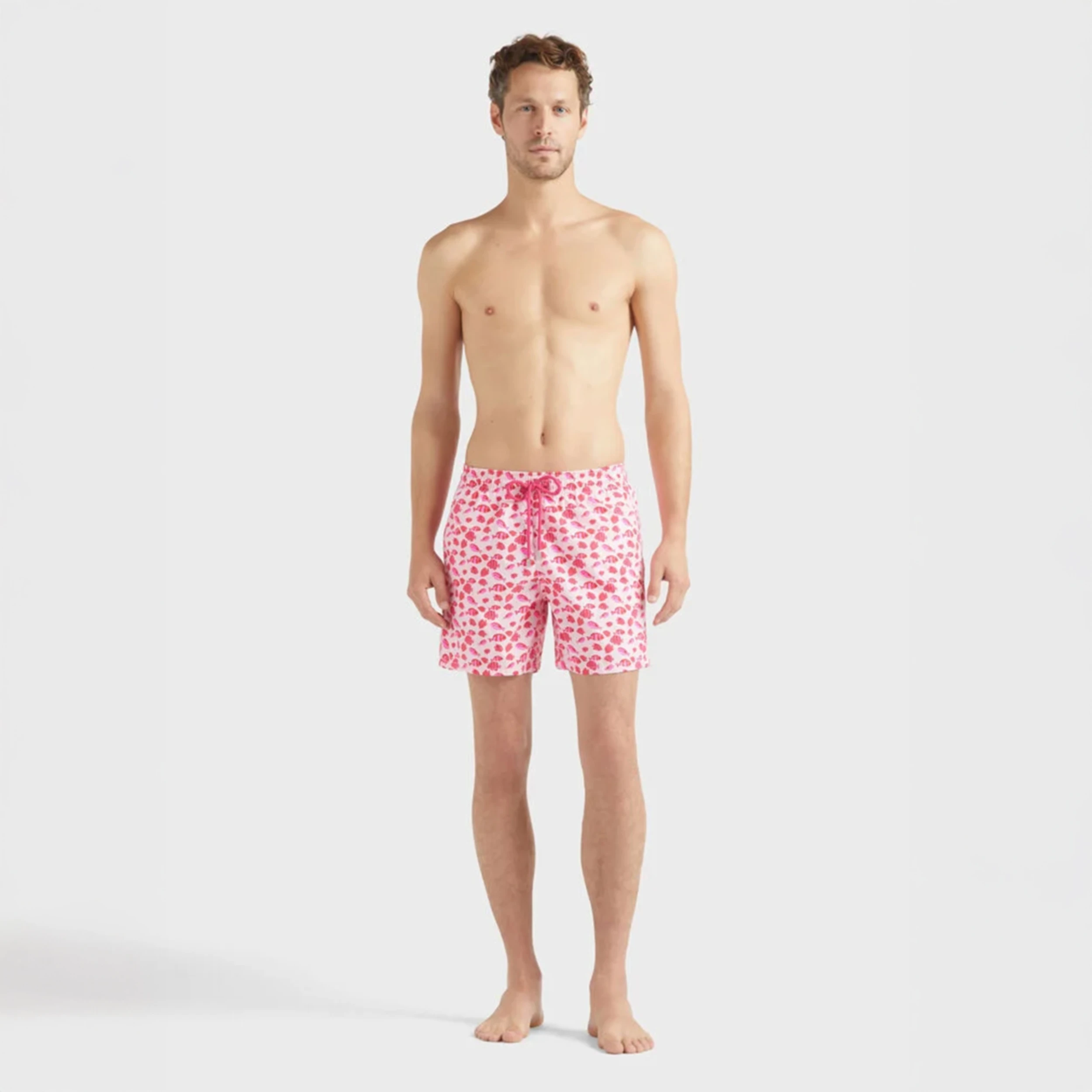 Resim Erkek Fishy Dance Moorea Mayo Pembe MOOCB119-159 | Vilebrequin