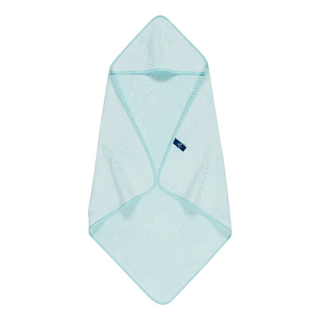 Resim Çocuk Santou Havlu Mavi