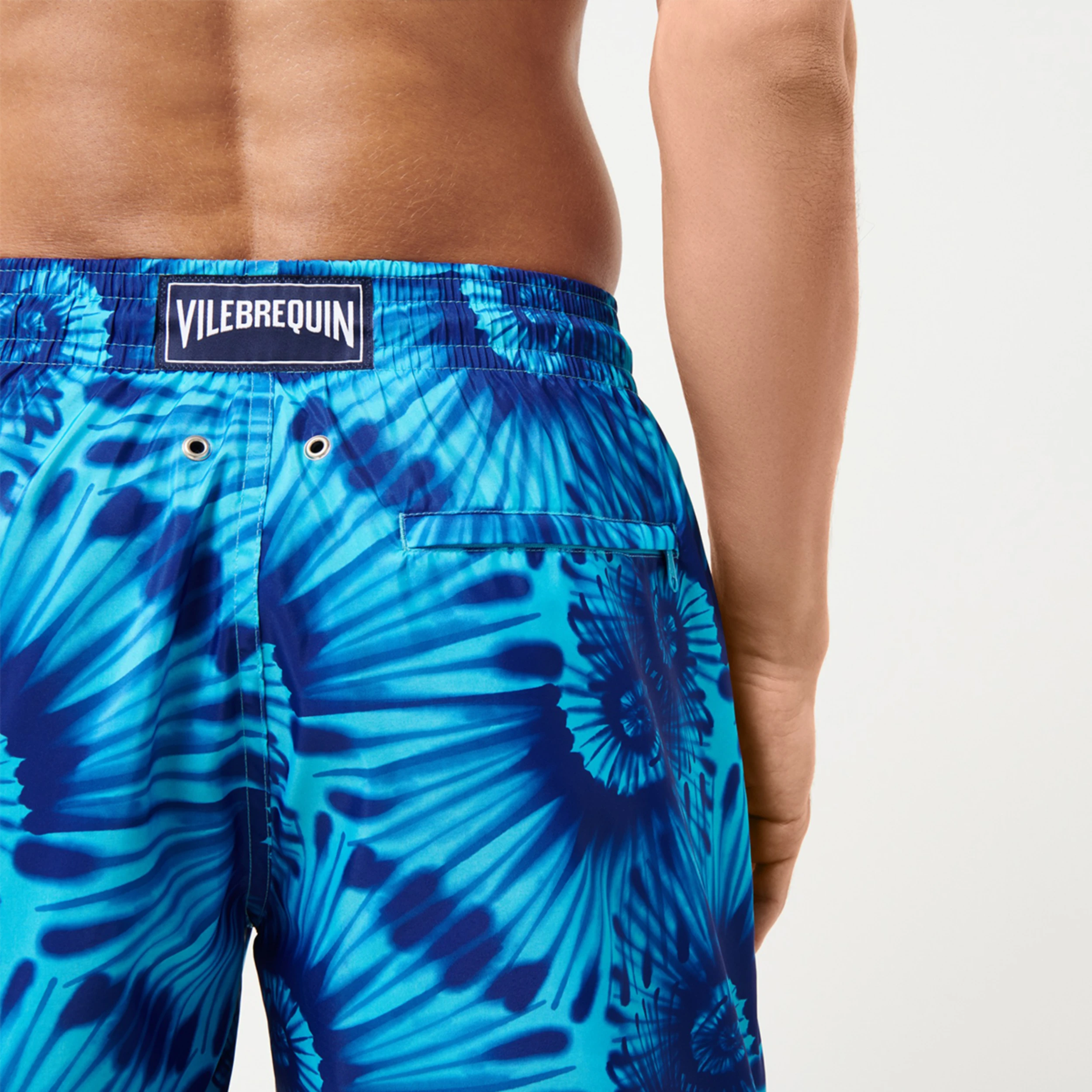 Resim Erkek Nautilius Tie & Dye Mahina Mayo MAHH2J29-301 | Vilebrequin